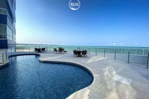 Renta temporal - Bela Hospedagem - Pé na areia no Bessa, wifi c/vista piscina e mar