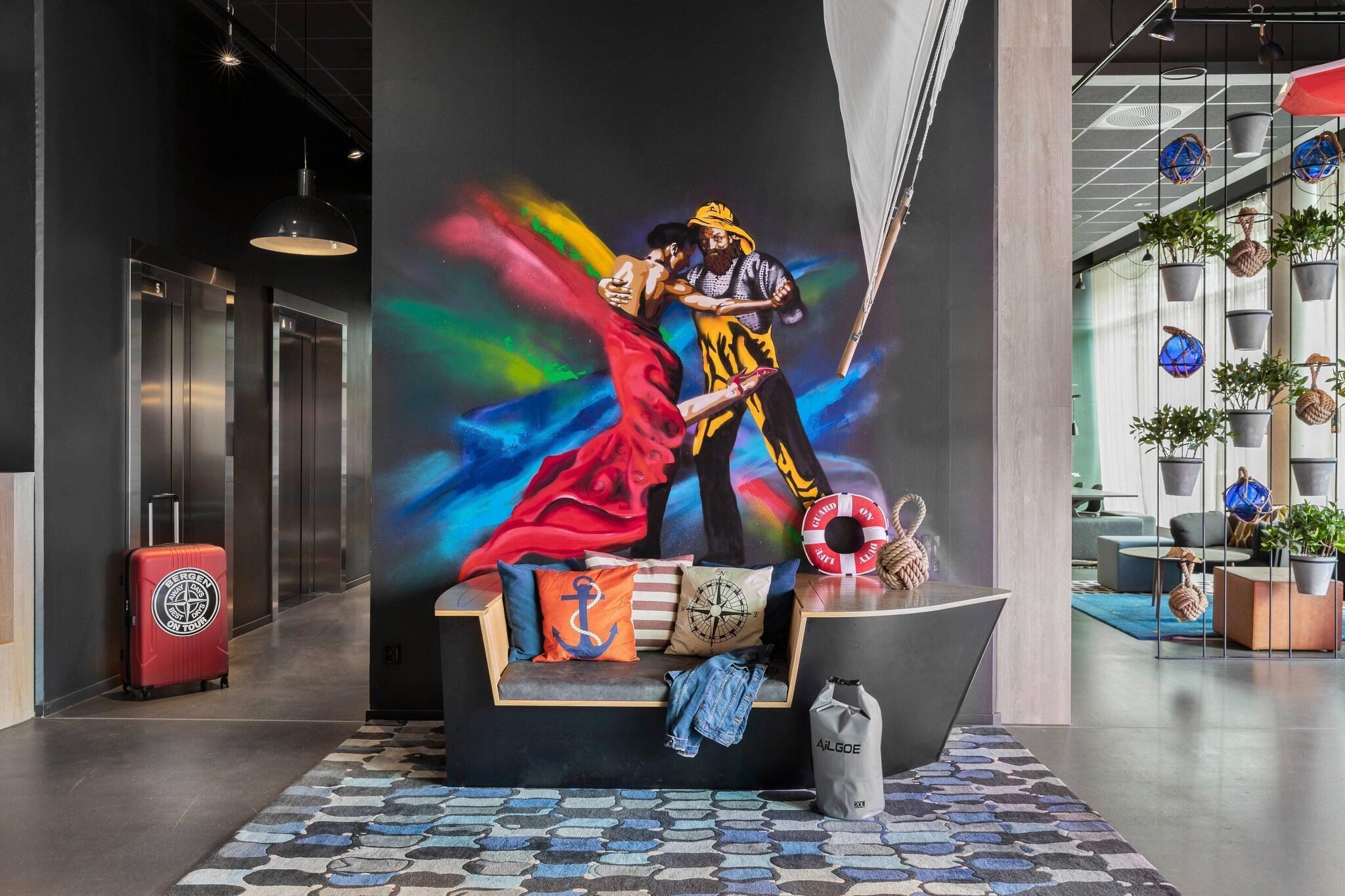 Vista Lobby Moxy Bergen