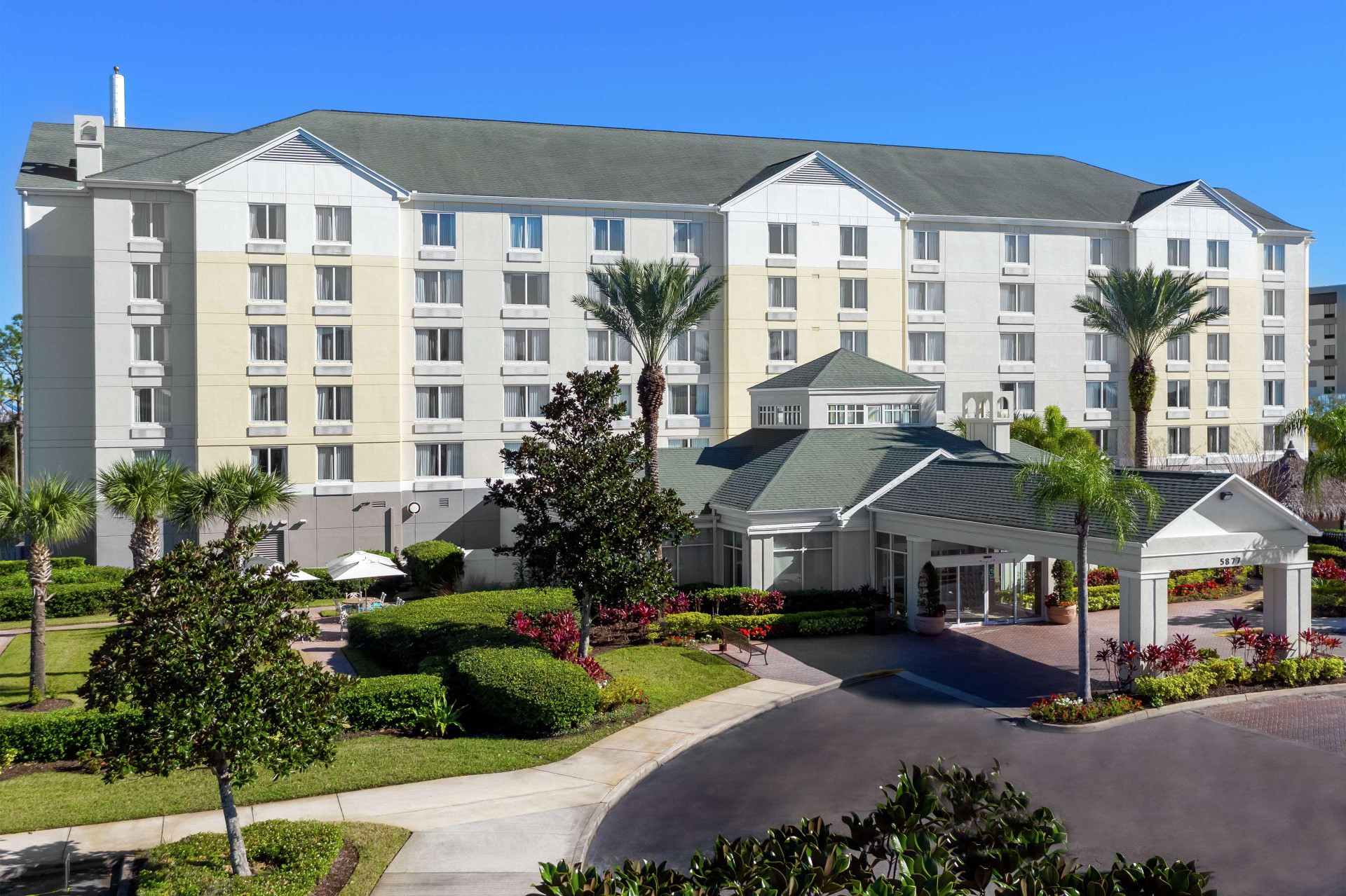 Vista Exterior Hilton Garden Inn Orlando International Drive North