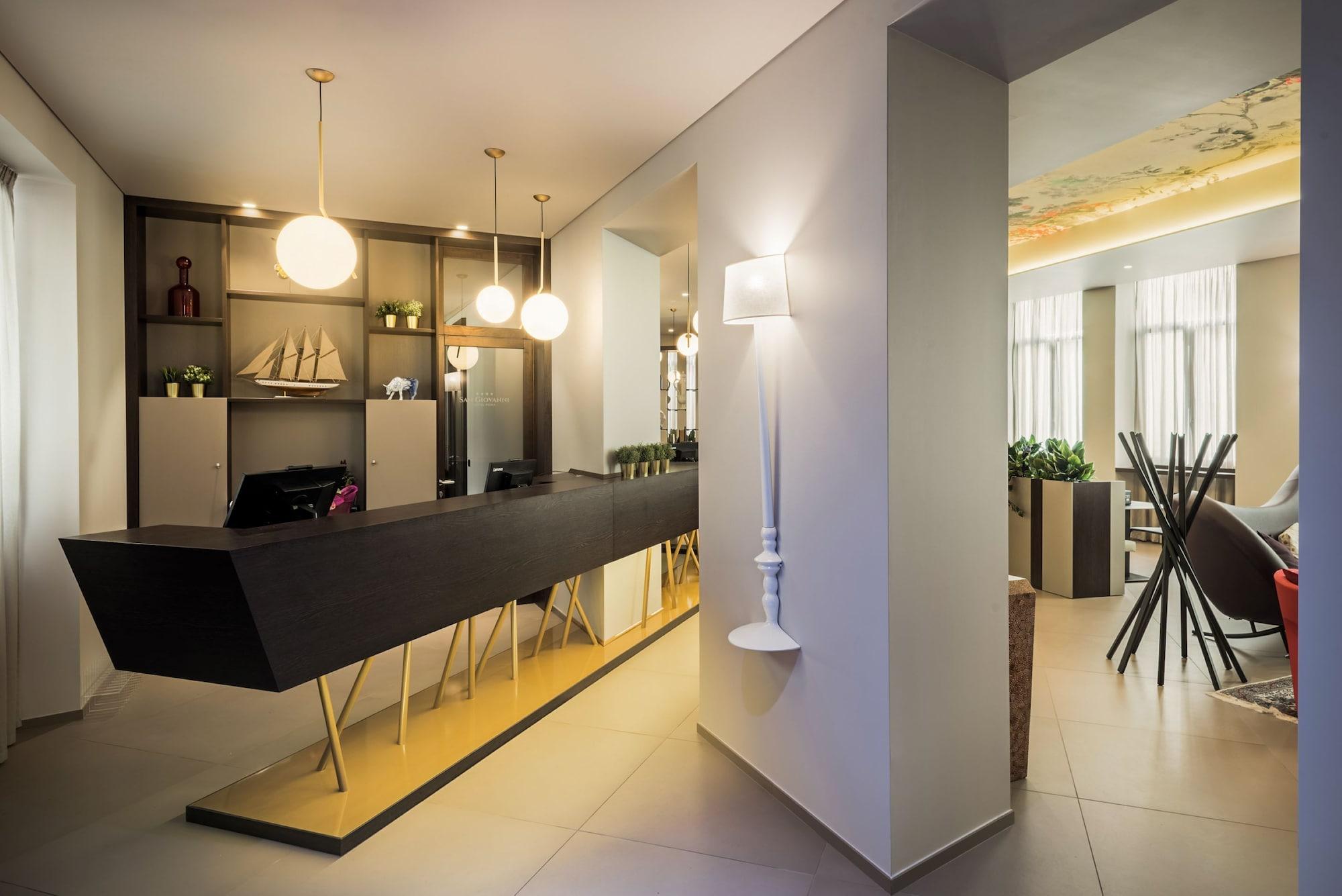 Vista Lobby Hotel San Giovanni Roma