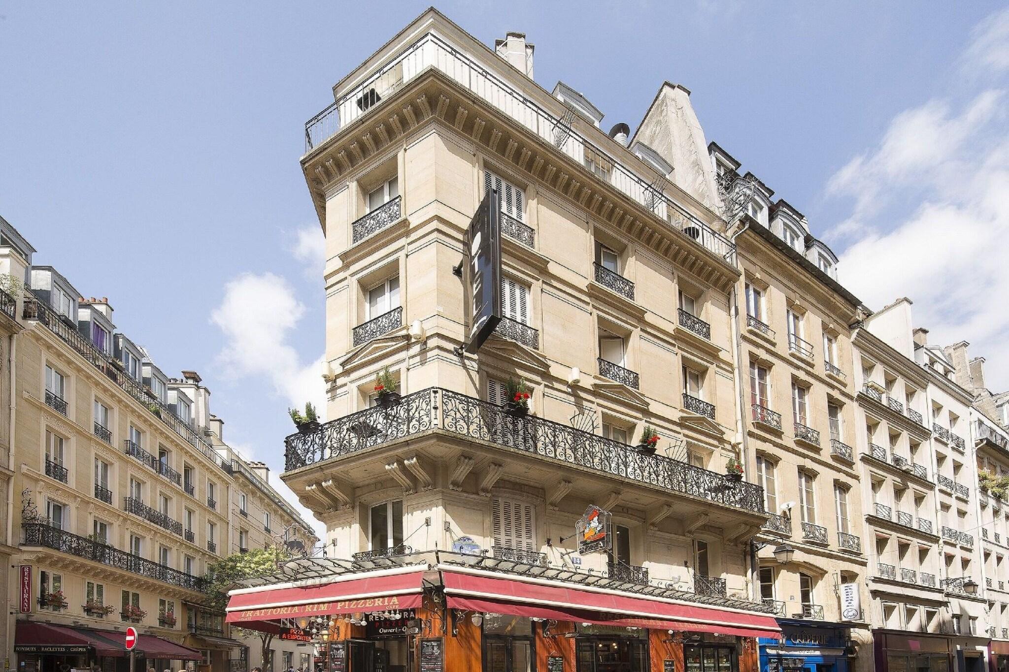 Vista Exterior Hotel Europe Saint Severin Paris