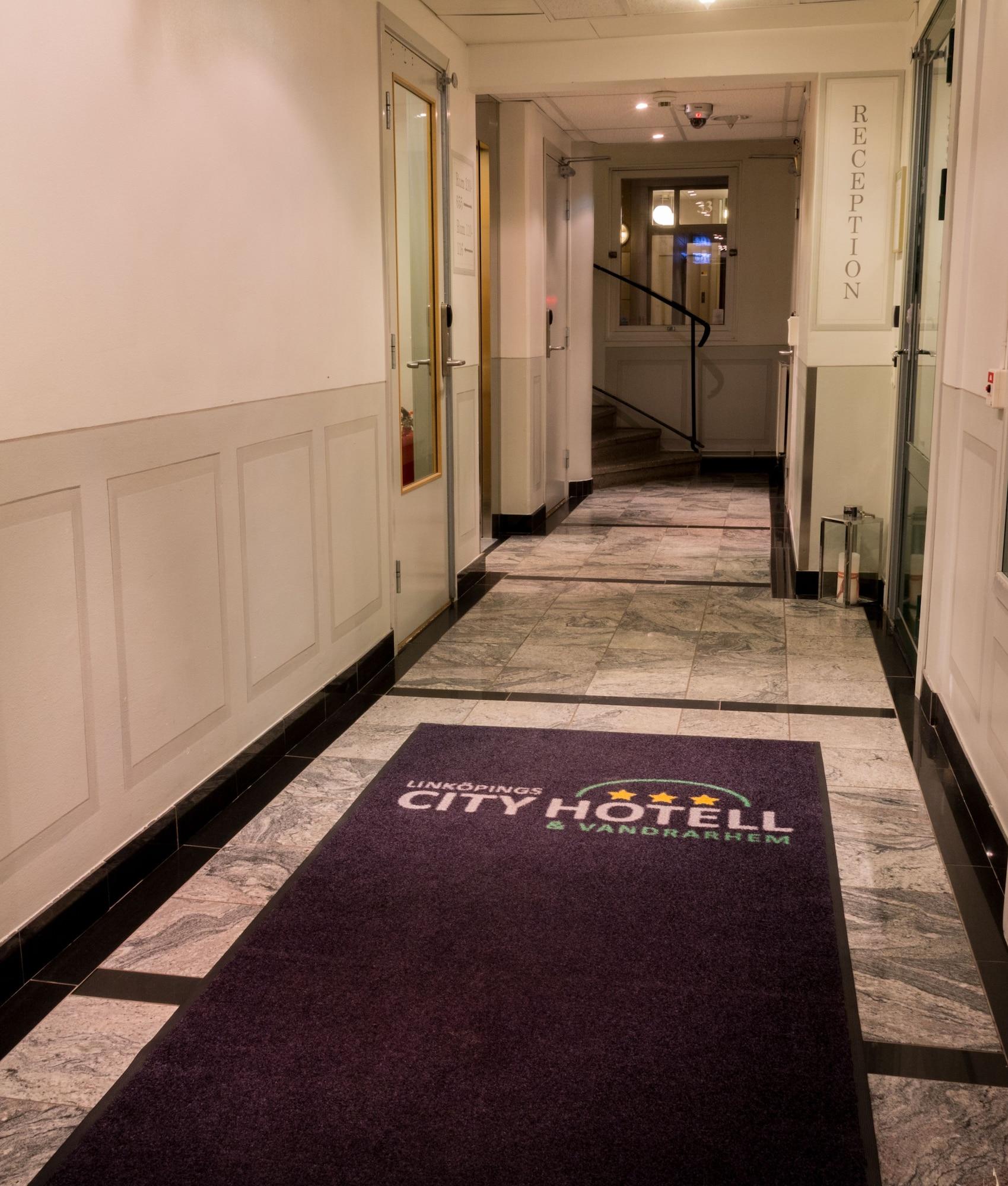 Vista Lobby Linköpings Cityhotell & Vandrarhem