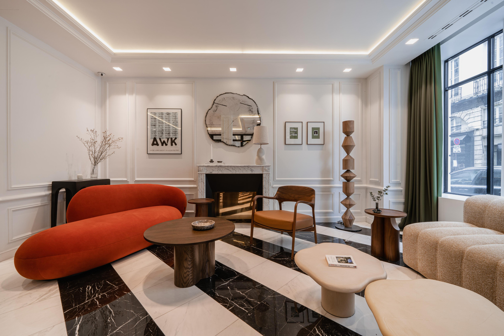 Vista Lobby Hôtel Bourgogne & Montana