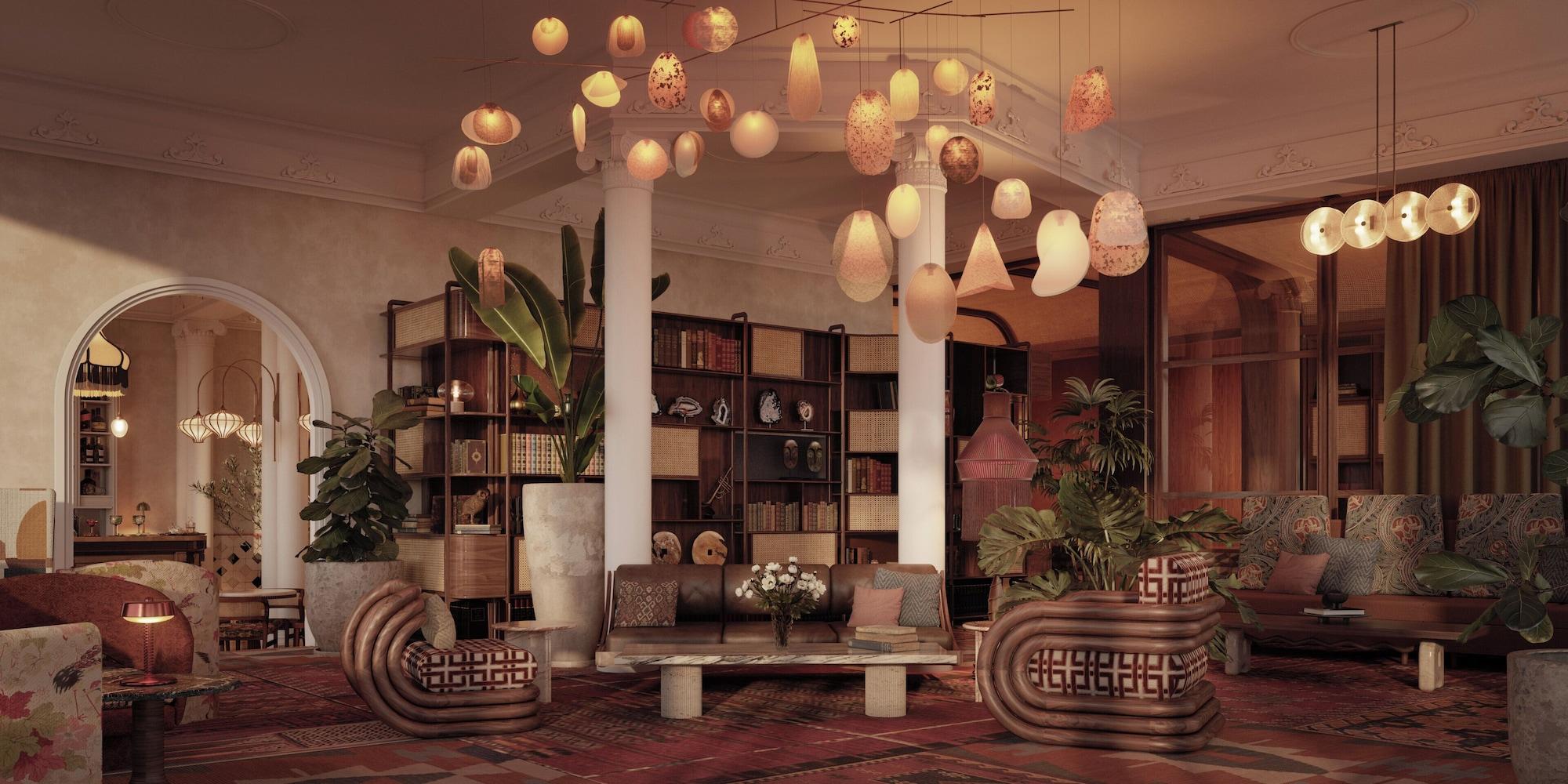 Vista Lobby Nômade Temple Madrid