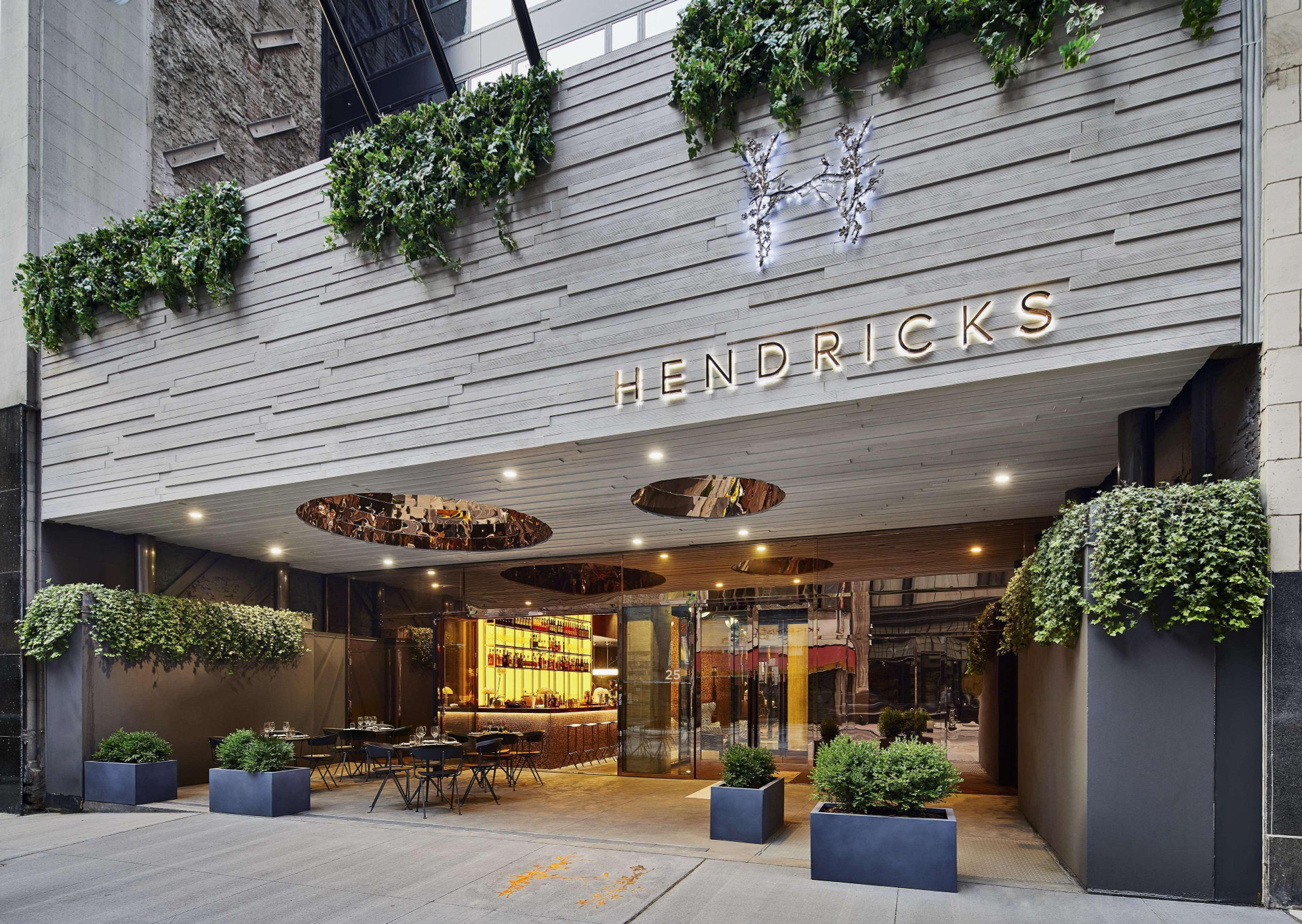 Vista Exterior Hotel Hendricks