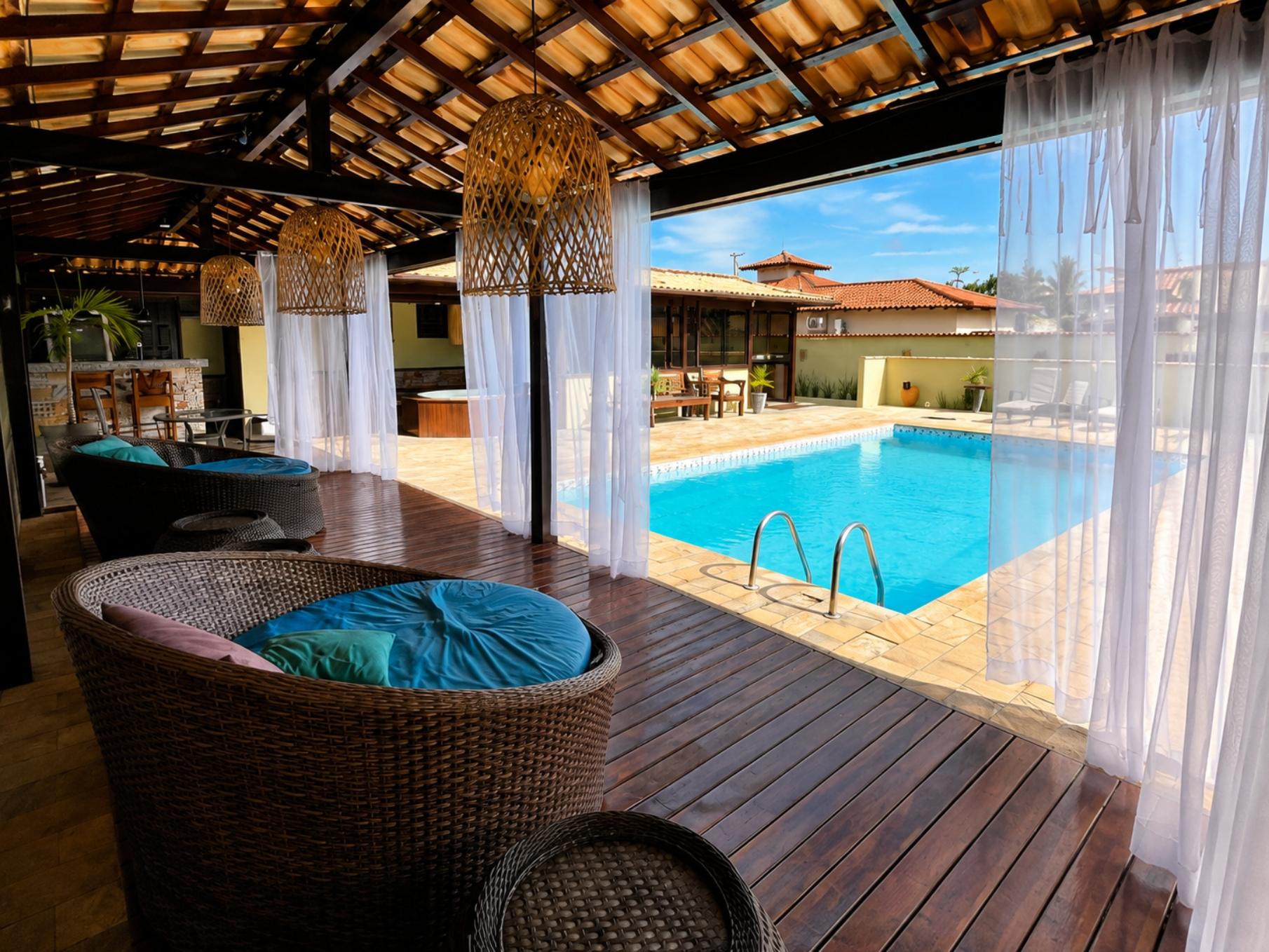 Vista Piscina Buzios Centro Hotel