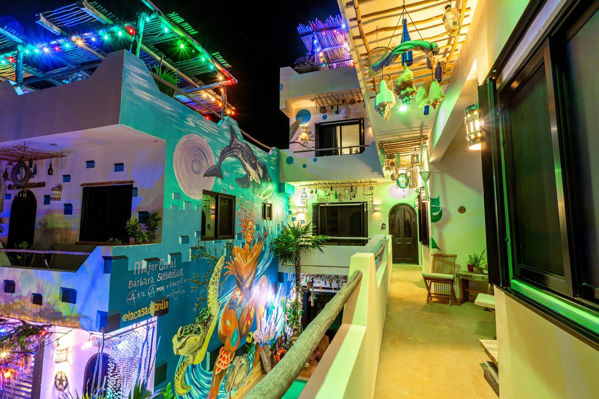 Vista Exterior La Casa de Jardin