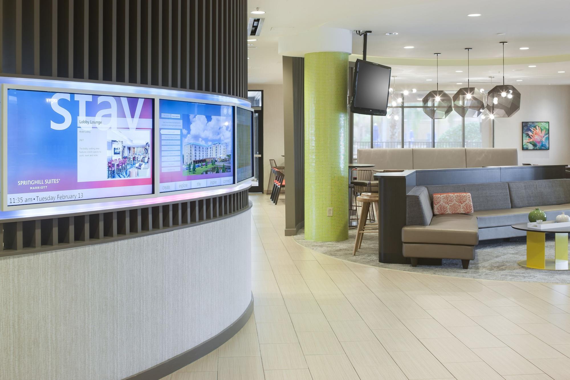Vista Lobby SpringHill Suites by Marriott Orlando at SeaWorld