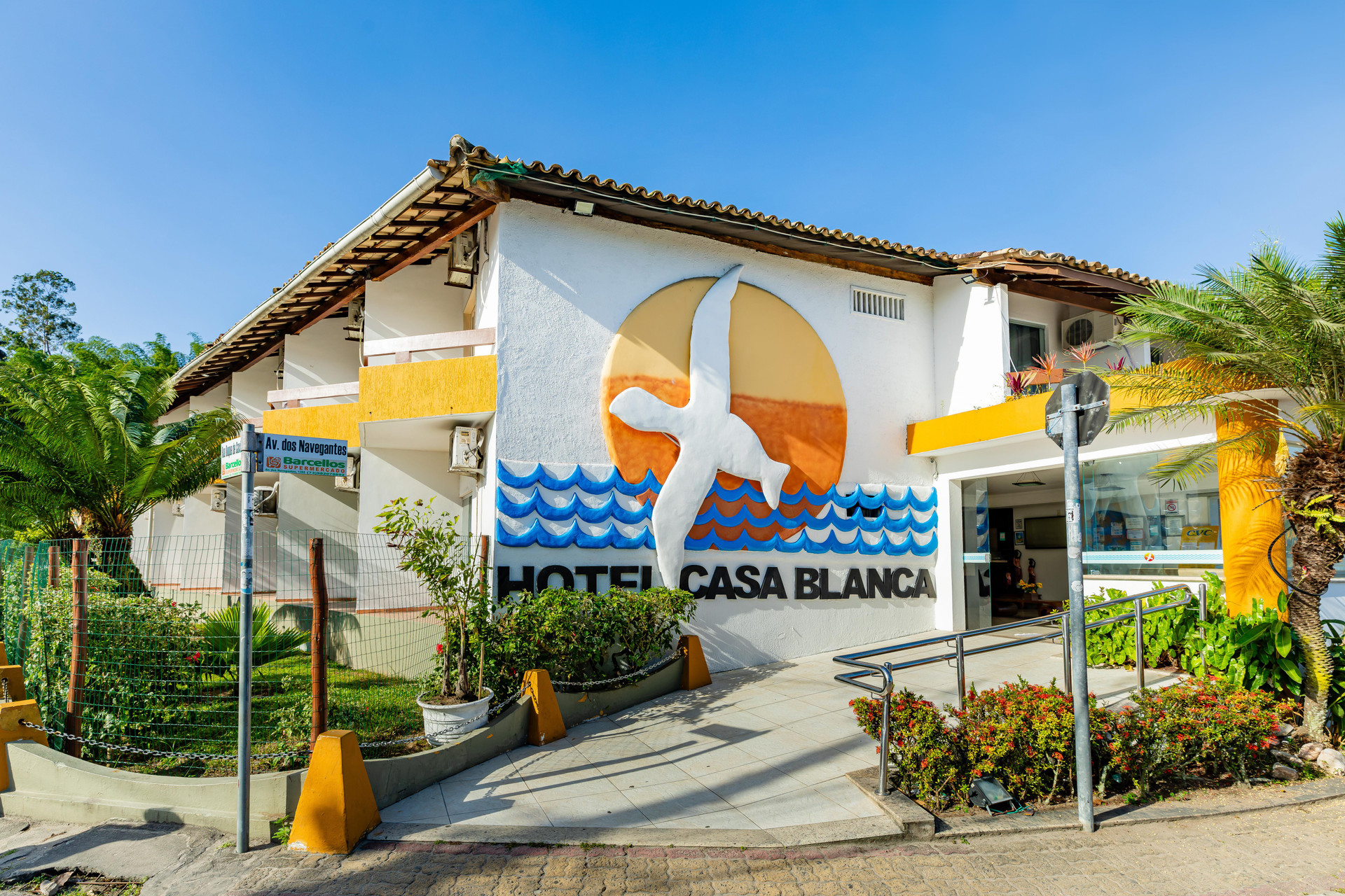 Vista Exterior Hotel Casa Blanca Porto Seguro