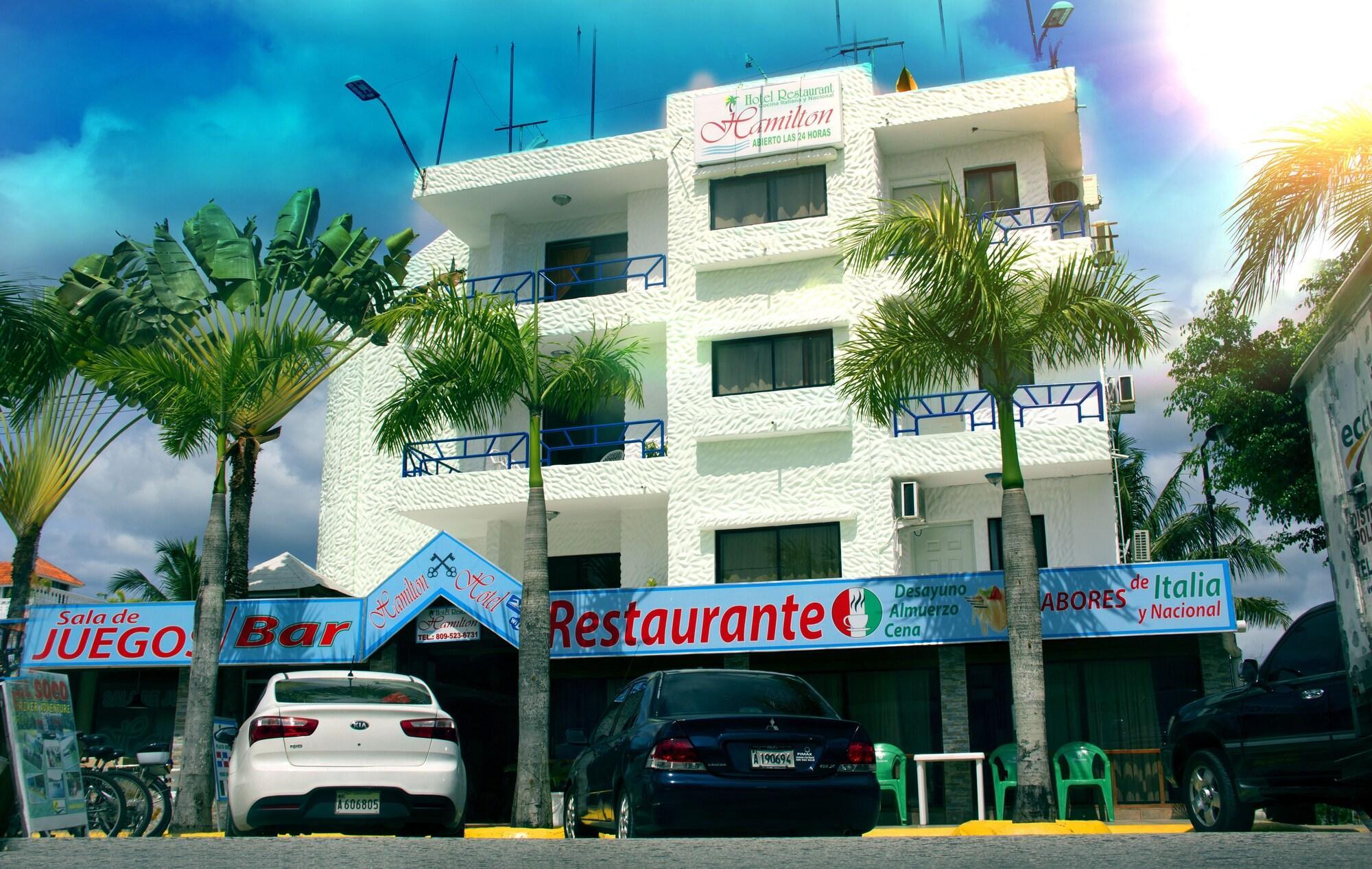 Vista Exterior Hotel Restaurant Hamilton