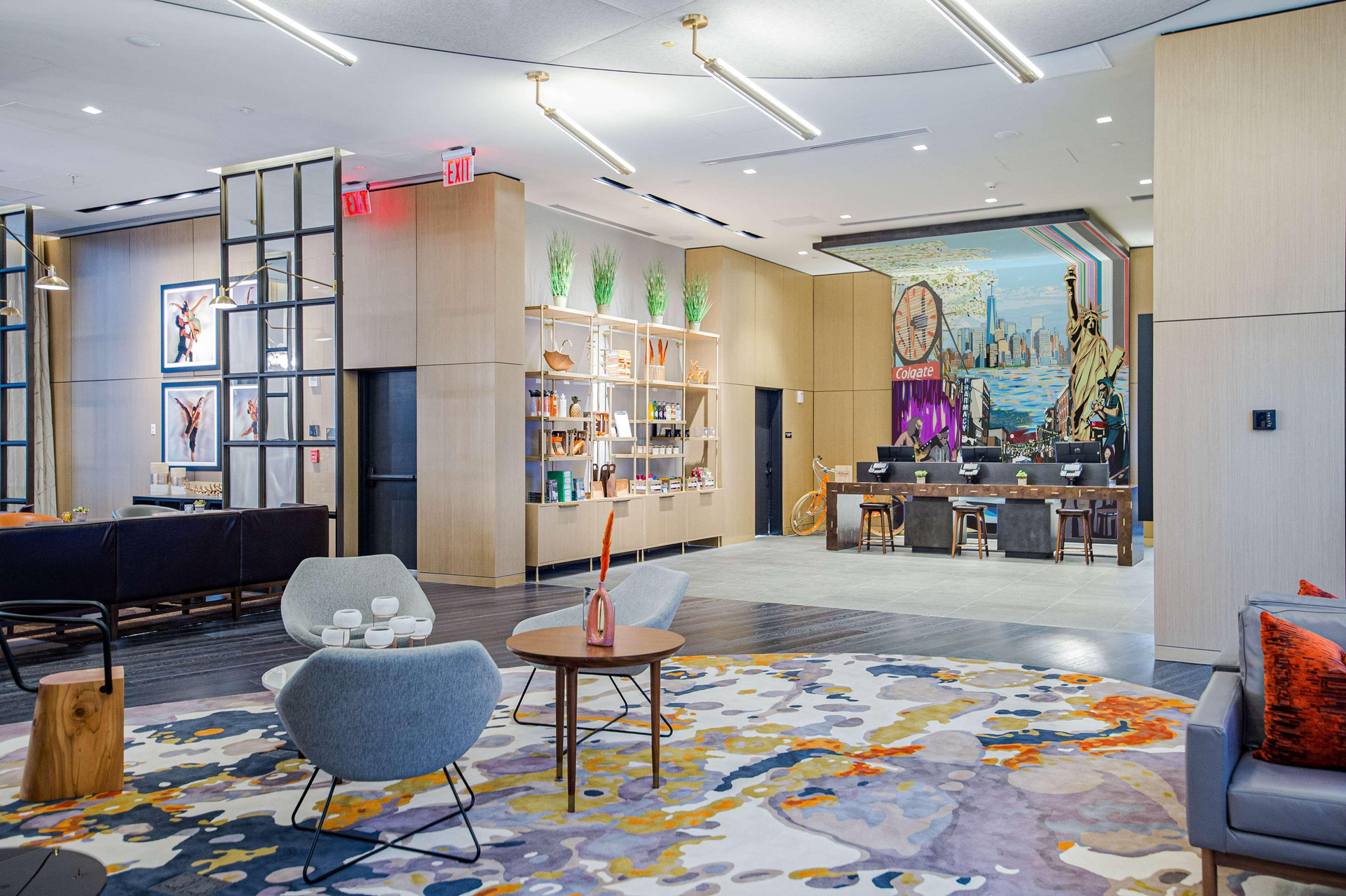 Vista Lobby Canopy by Hilton Jersey City Arts District