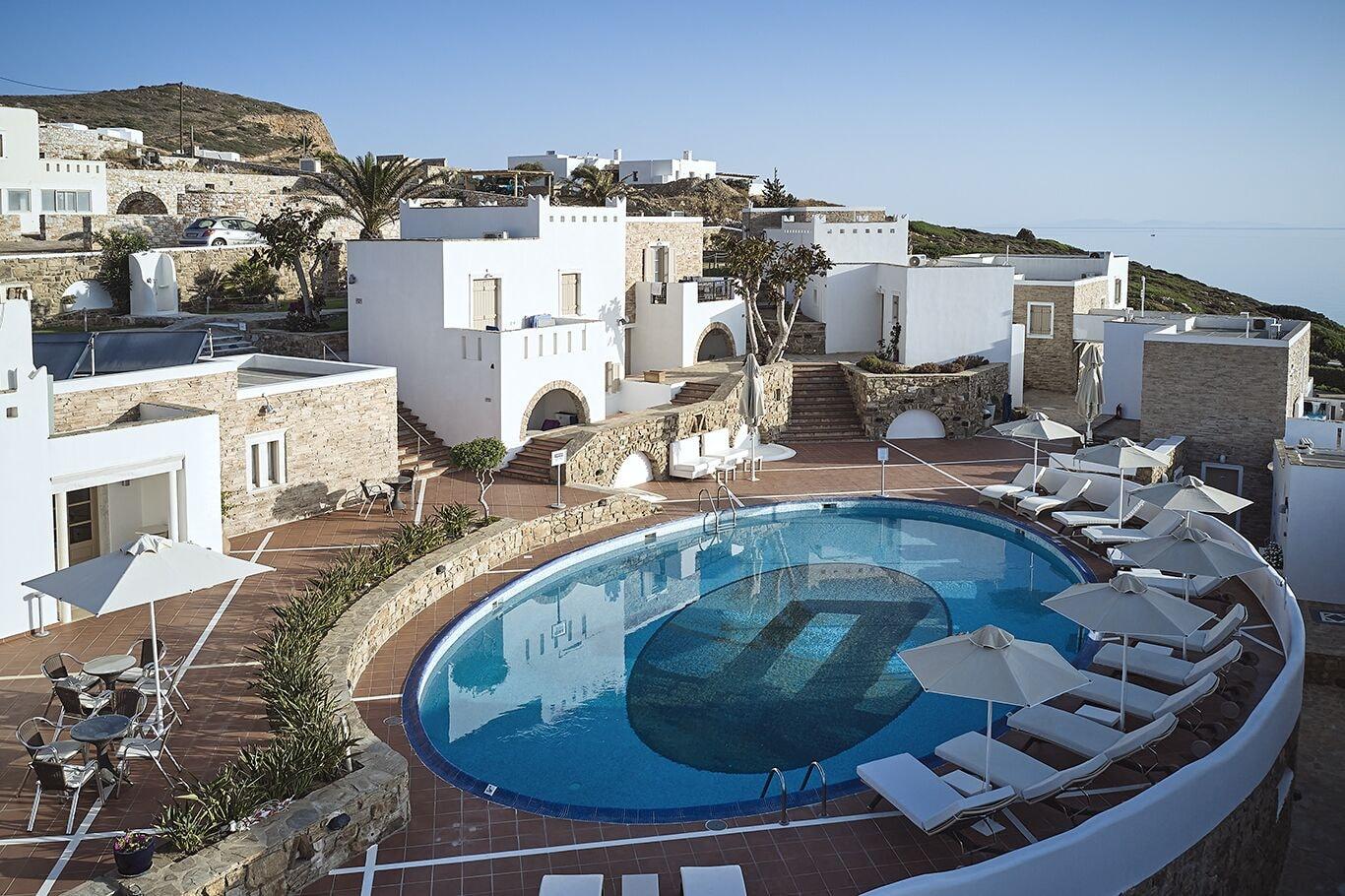 Vista Exterior Naxos Magic Village Hotel
