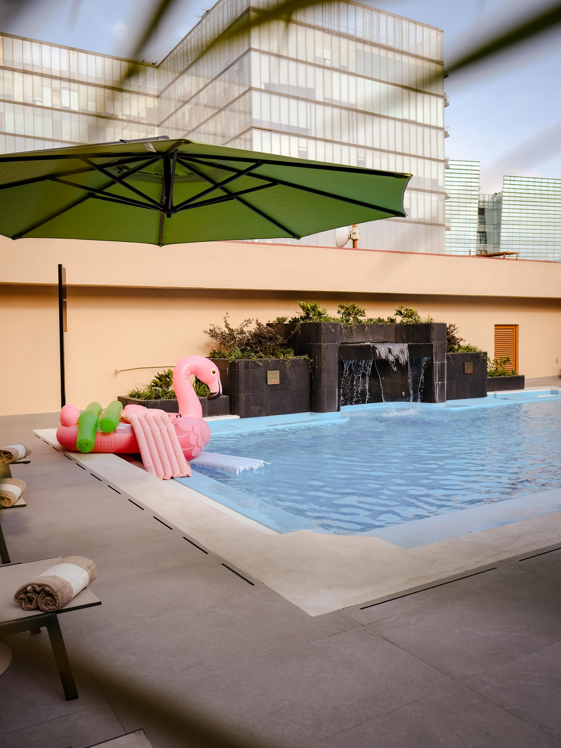 Vista Piscina Hotel Novotel Mexico City Santa Fe