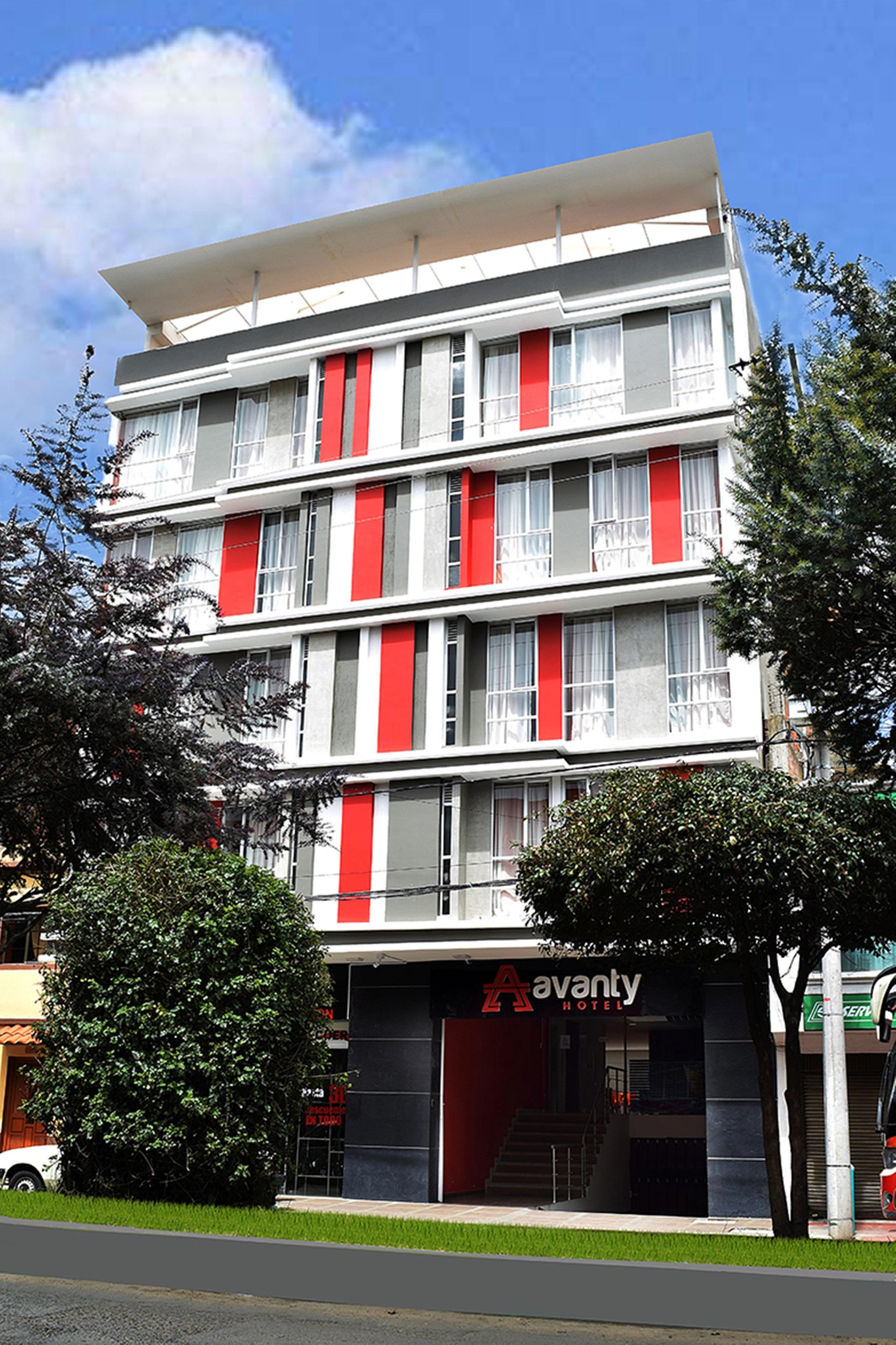 Vista Exterior Hotel Avanty