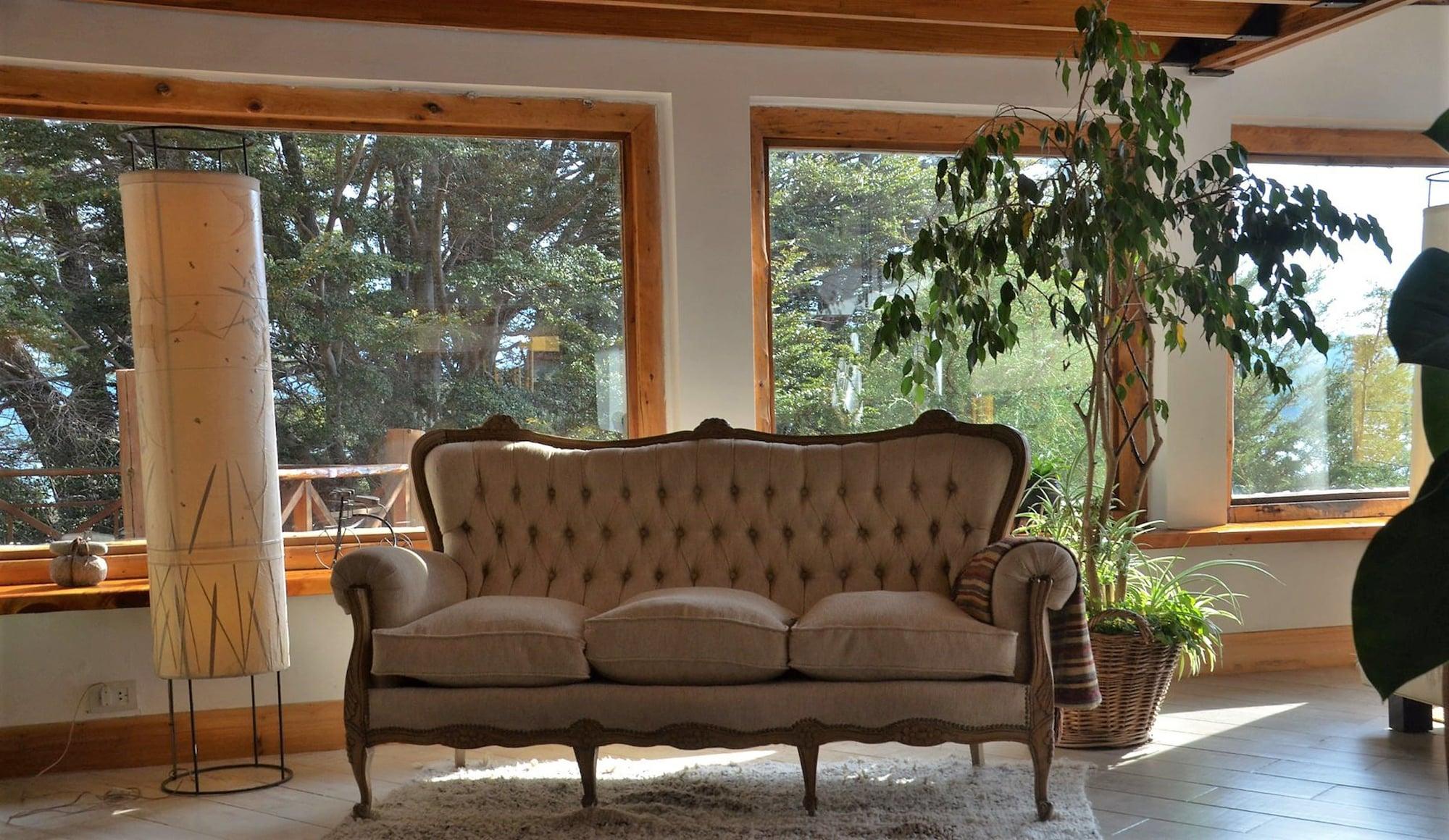 Vista Lobby Posada La Escondida