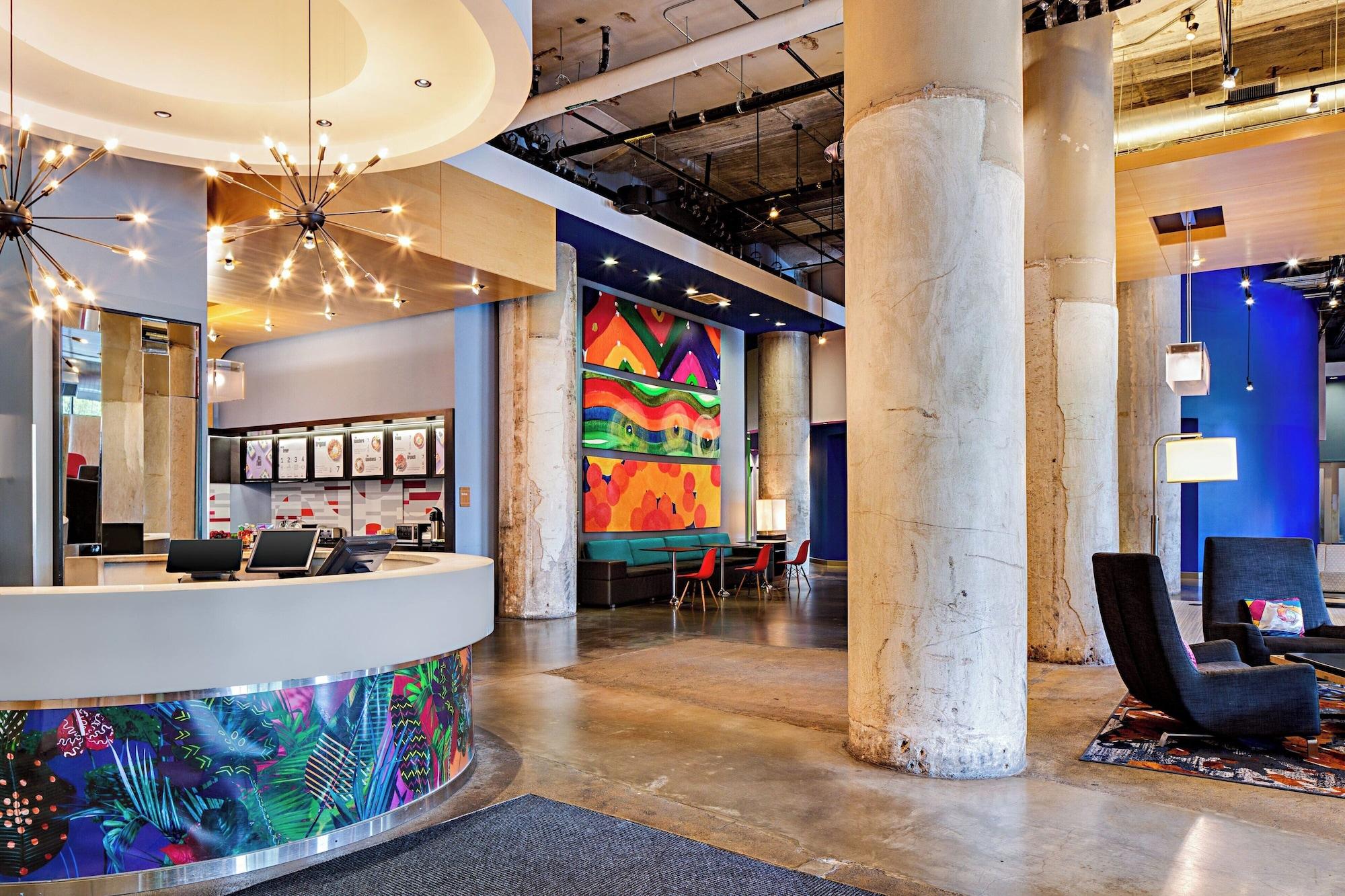 Vista Lobby Aloft Dallas Downtown