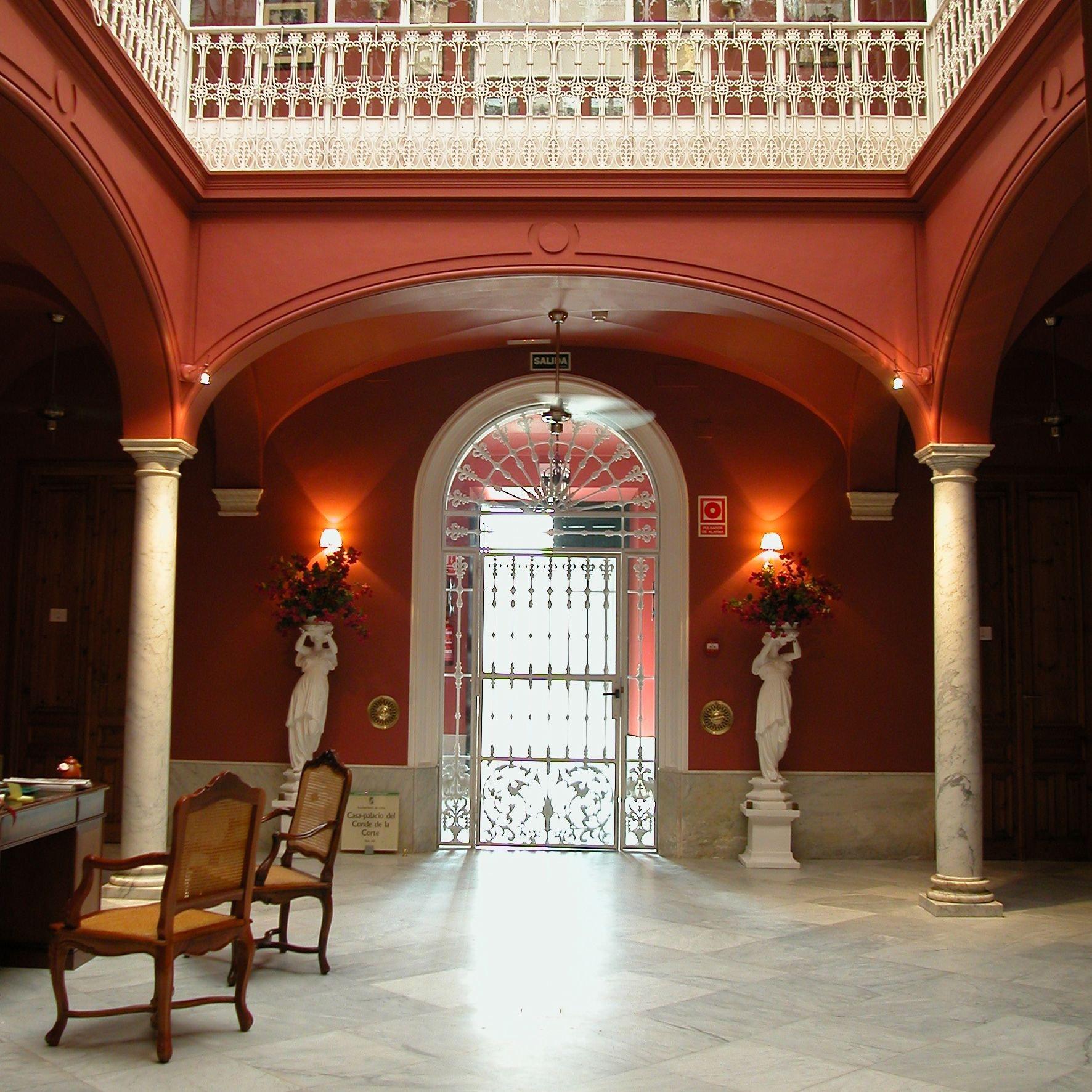 Vista Lobby Hotel Casa Palacio Conde de la Corte