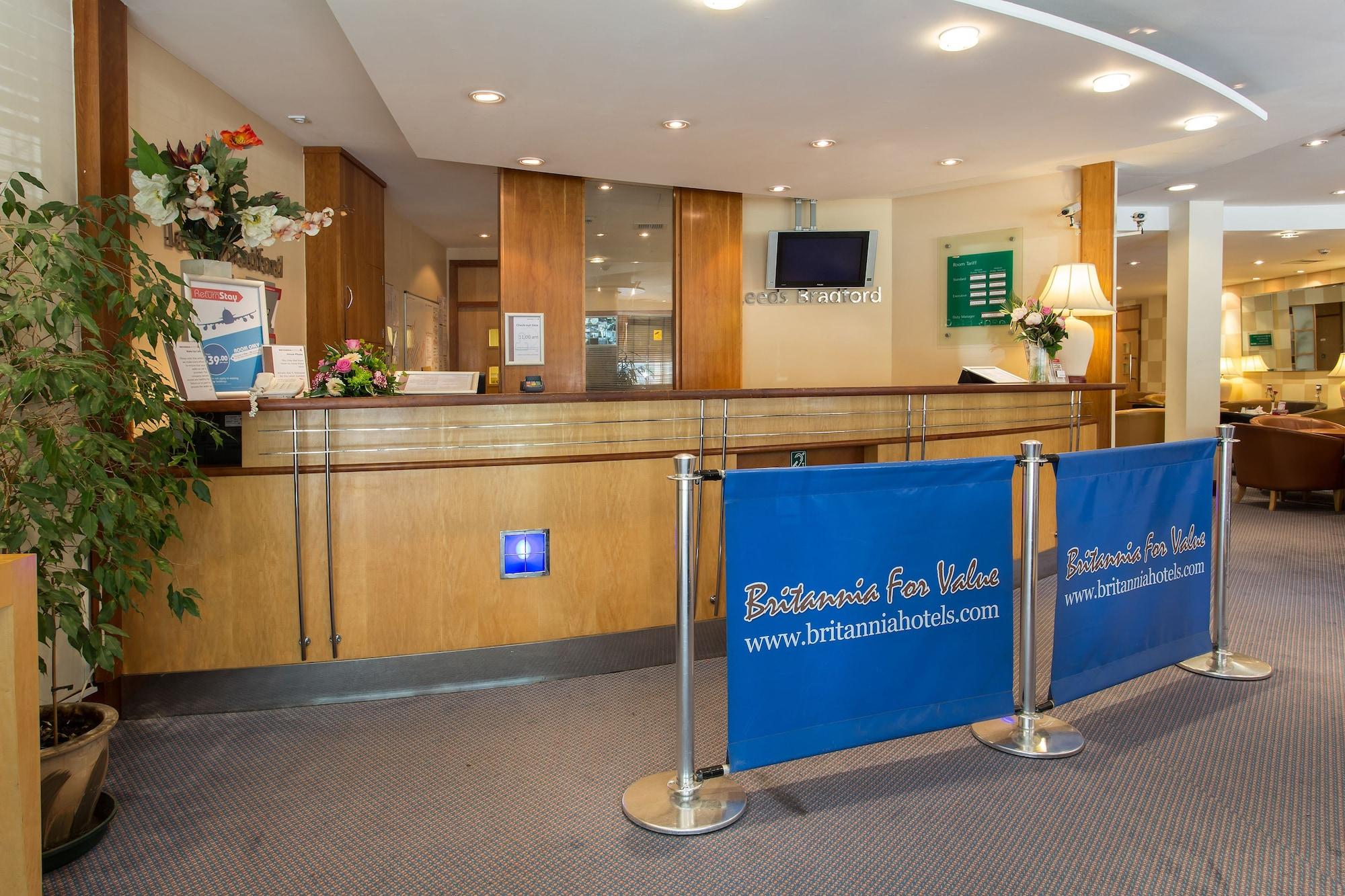 Vista Lobby Britannia Leeds Bradford Airport Hotel