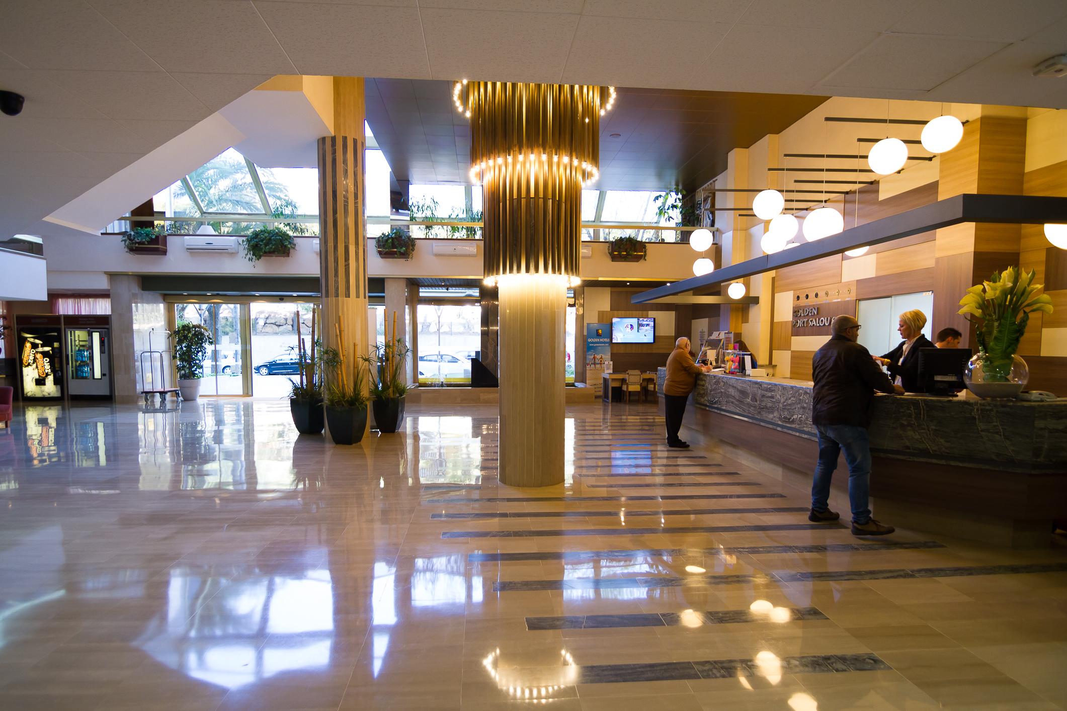 Vista Lobby Golden Port Salou & Spa