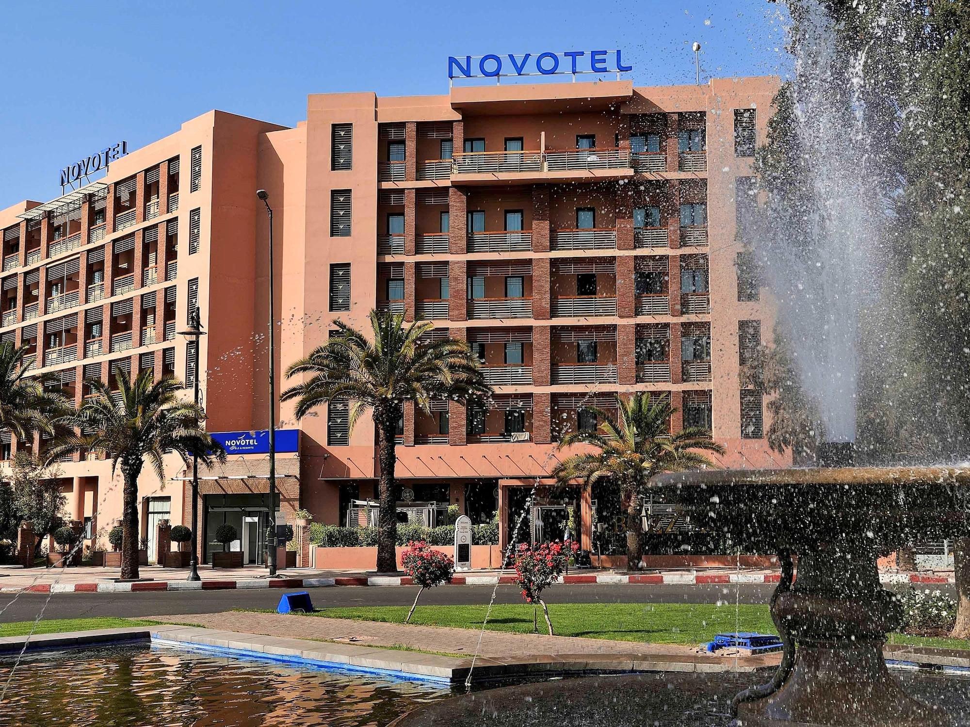 Vista Exterior Novotel Marrakech Hivernage