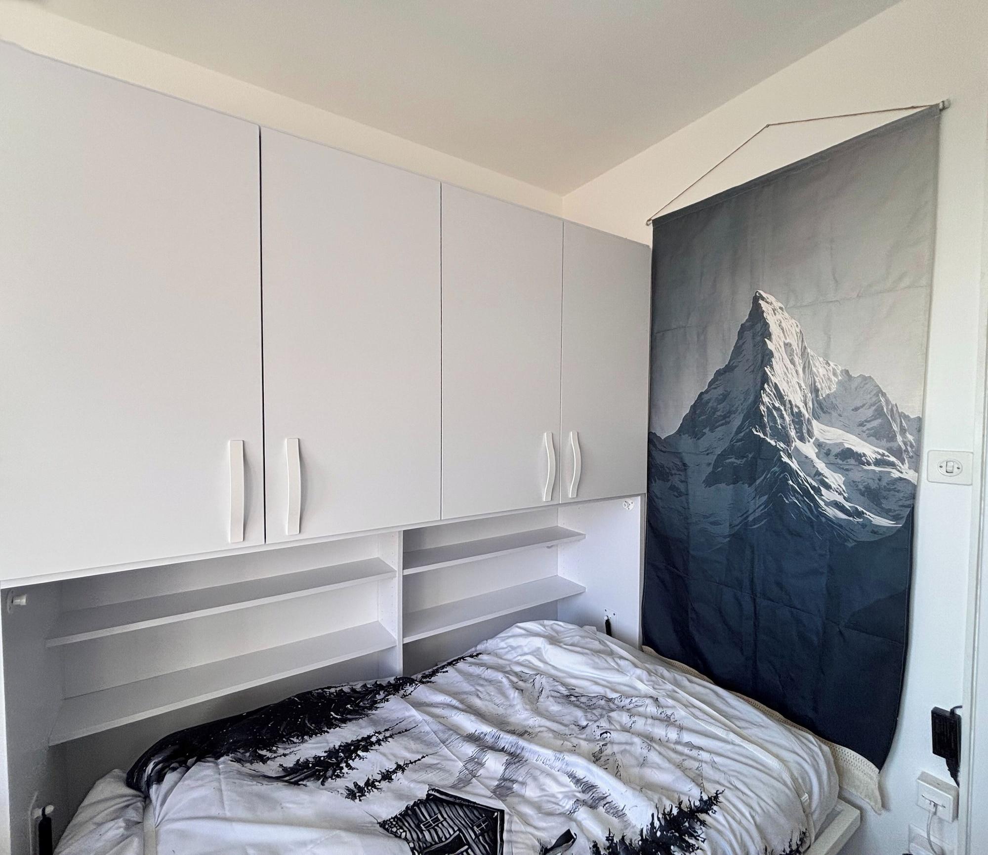 Habitación Room-lake View Room in Pully With Washin