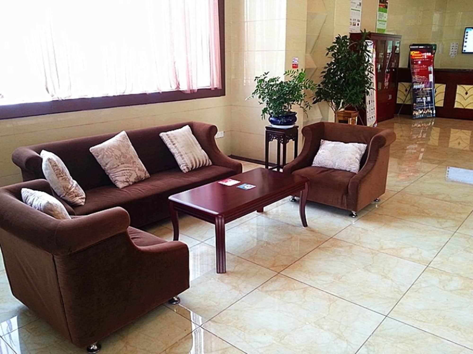 Vista Lobby GreenTree Inn Lianyungang Donghai New Bus Station Express Hotel