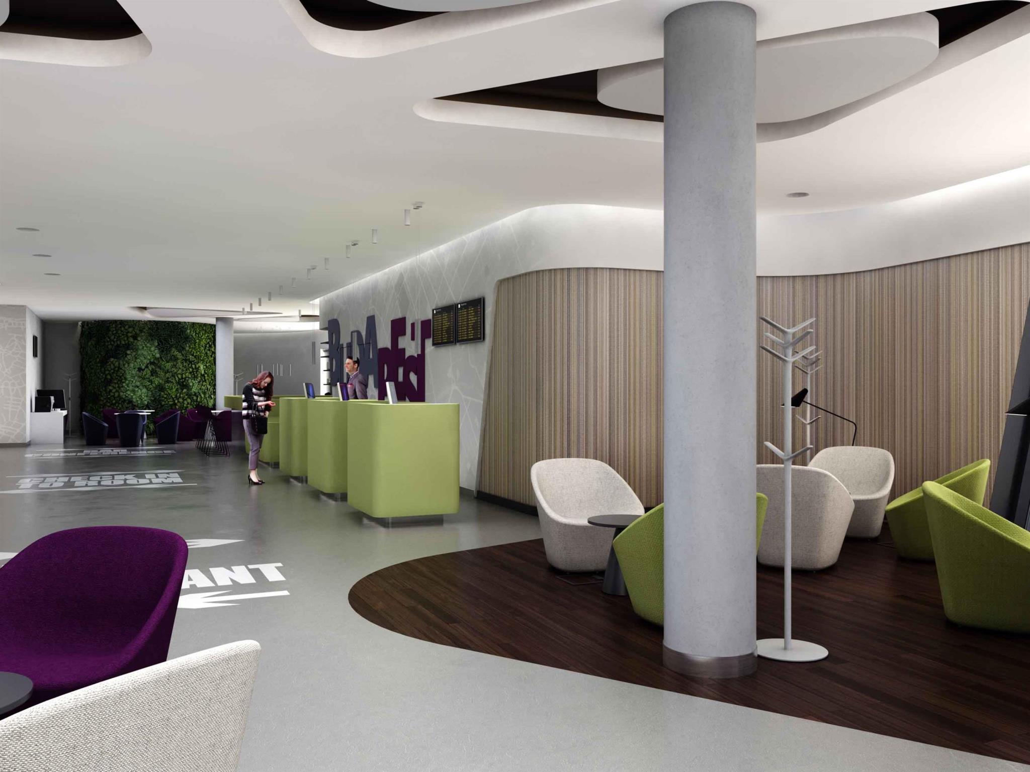 Vista Lobby ibis Styles Budapest Airport