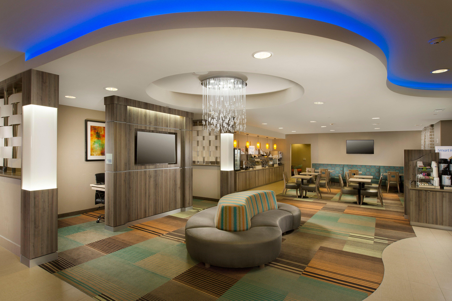 Vista Lobby Home2 Suites by Hilton Dallas Grand Prairie