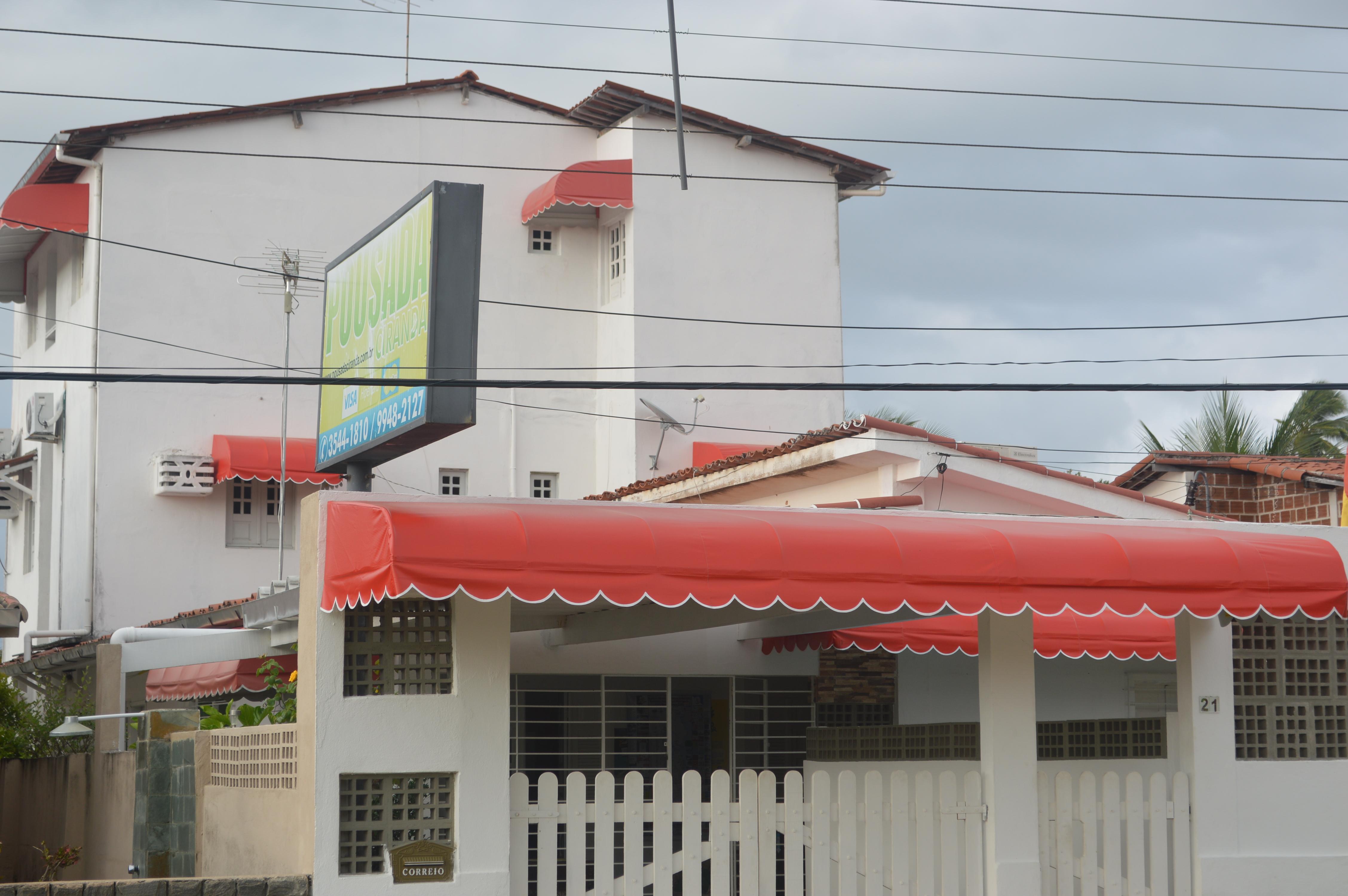 Vista Exterior Pousada Ciranda