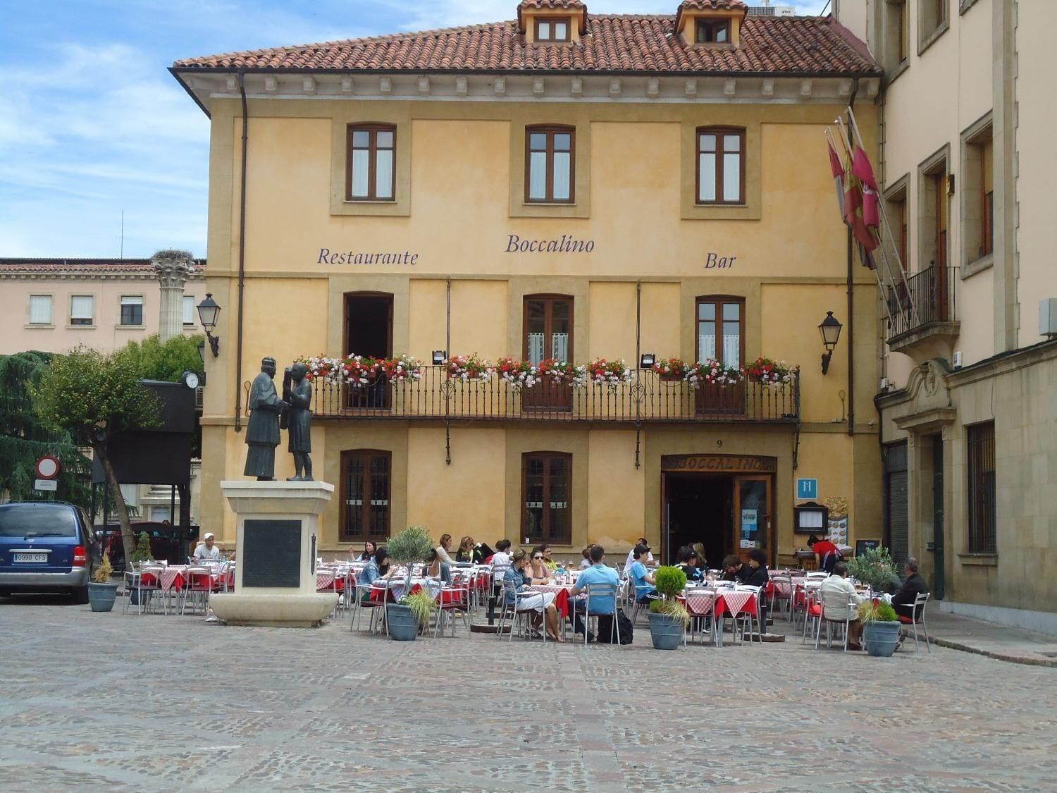 Vista Exterior Hostal Restaurante Boccalino