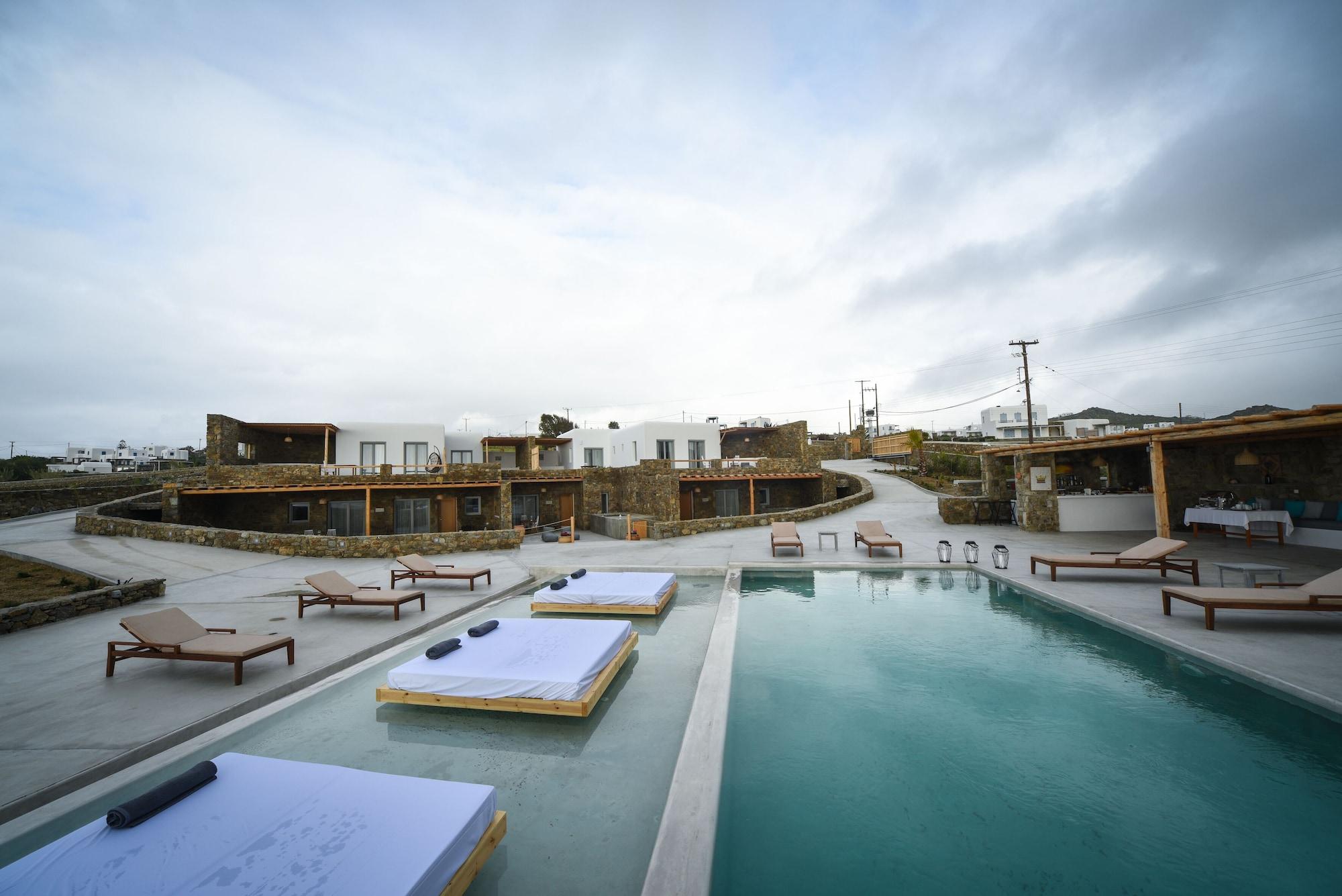 Vista Exterior Myconian Crown Suites by Mr and Mrs White