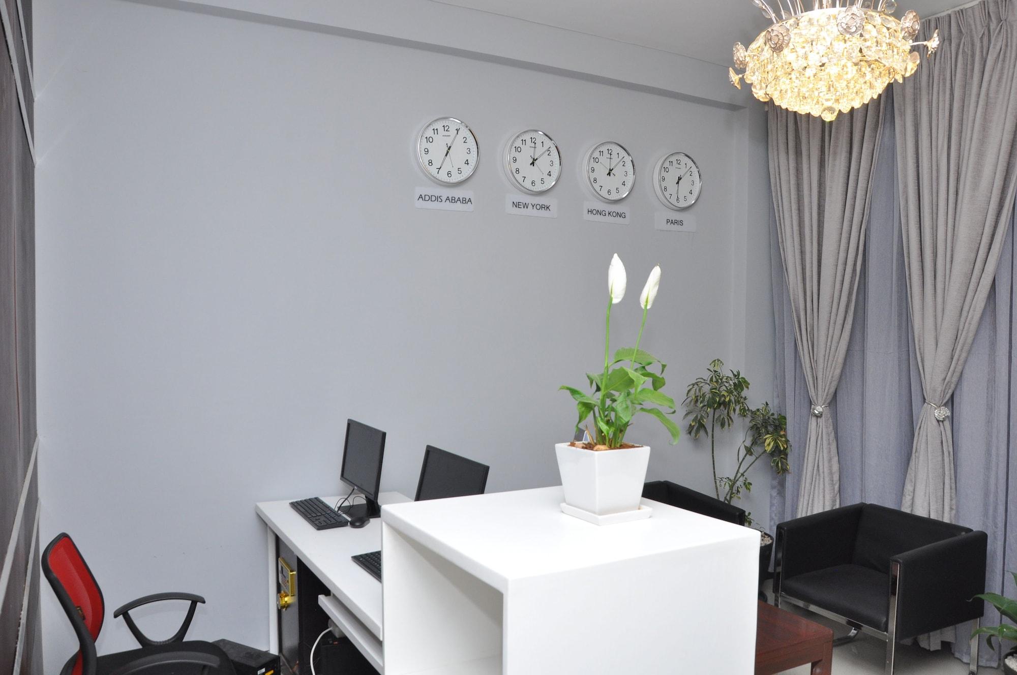 Vista Lobby Afroaddis Hotel Apartment