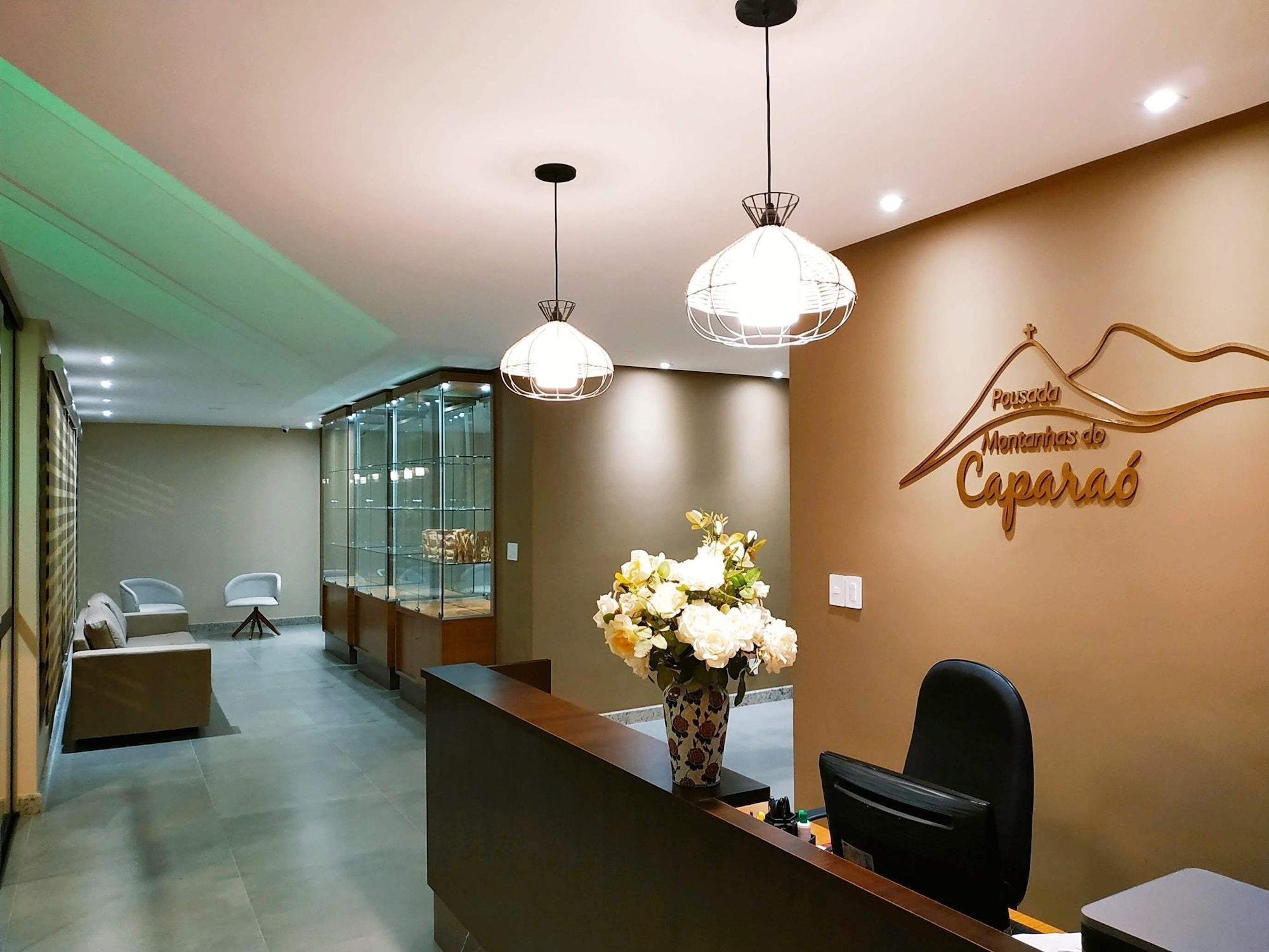 Vista Lobby Pousada Montanhas do Caparaó