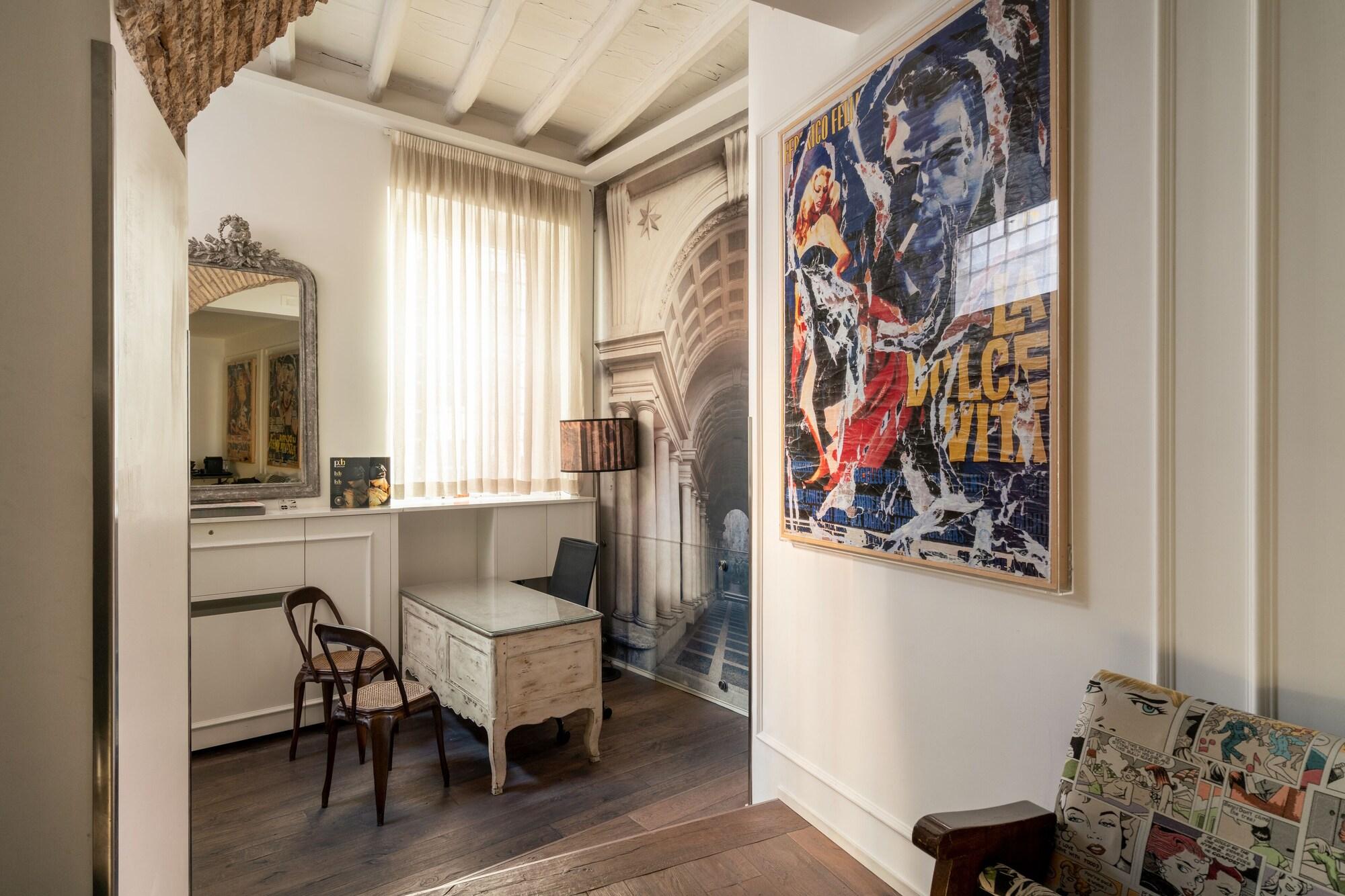 Vista Lobby BDB Rooms Trastevere