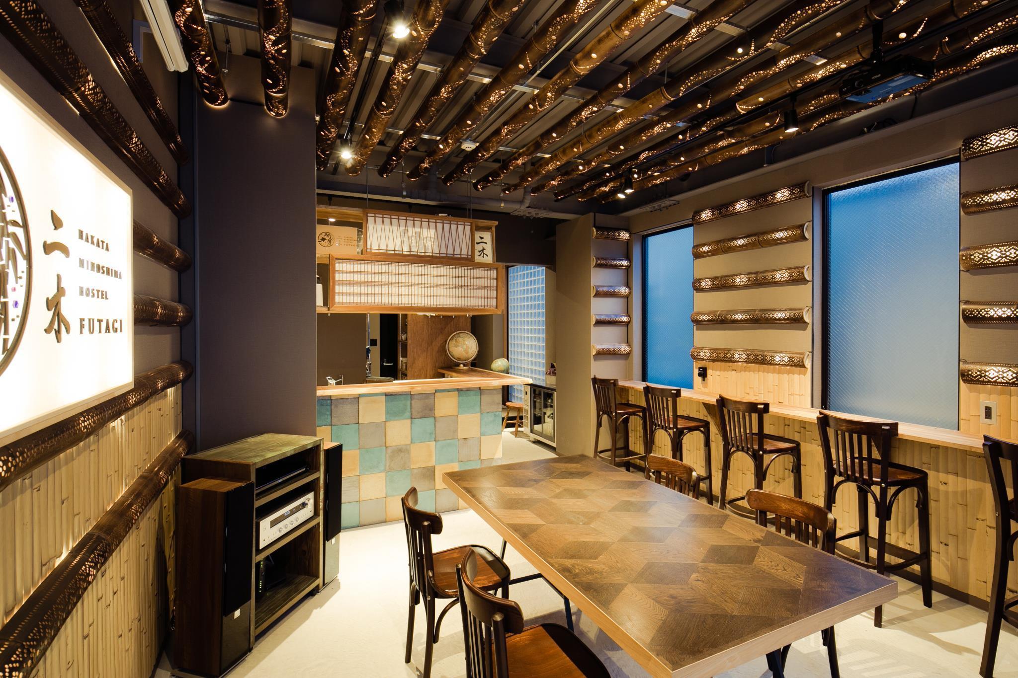 Restaurant Hakata Minoshima Hostel FUTAGI