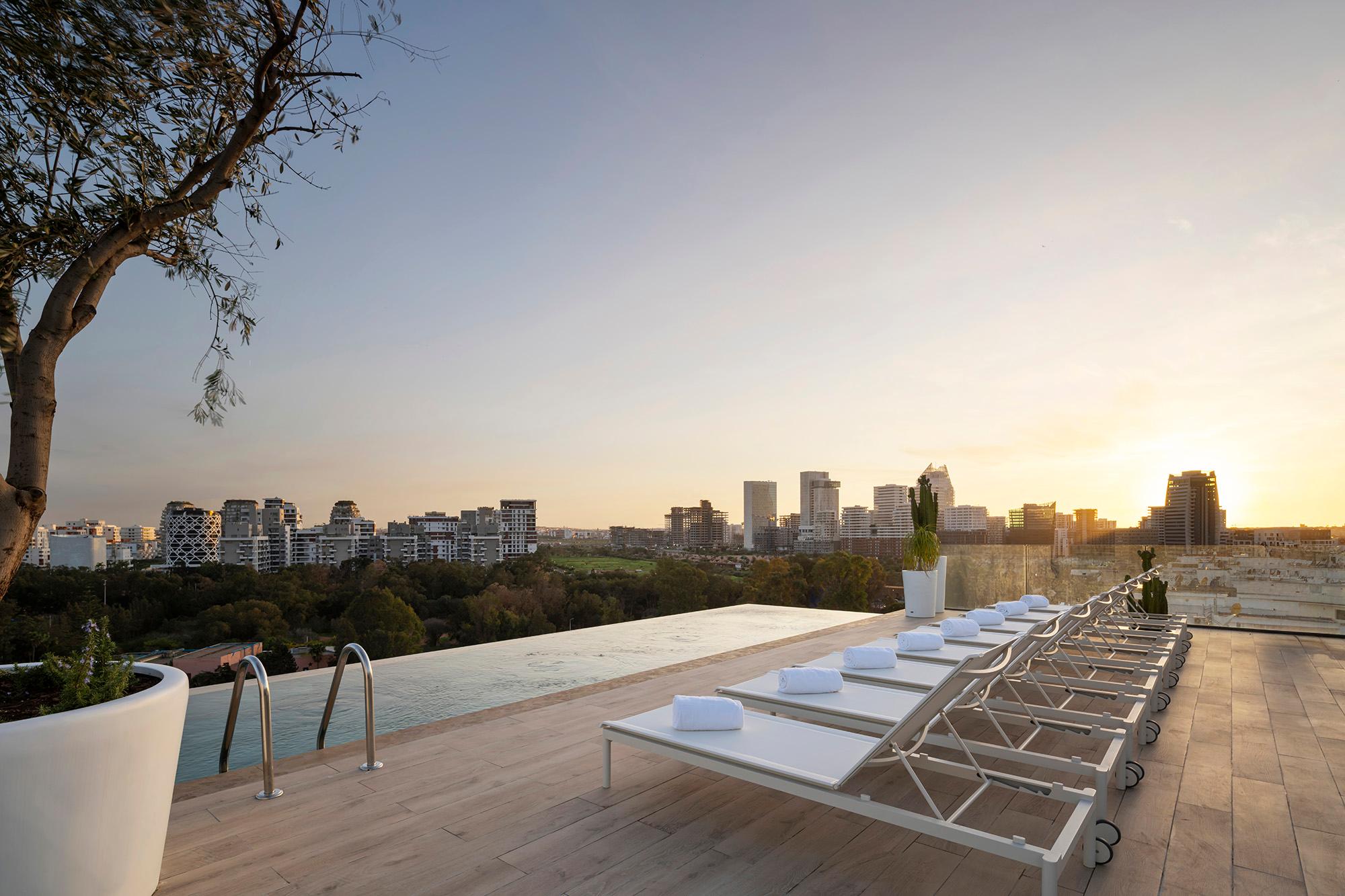 Vista Piscina Eurostars Casa Anfa