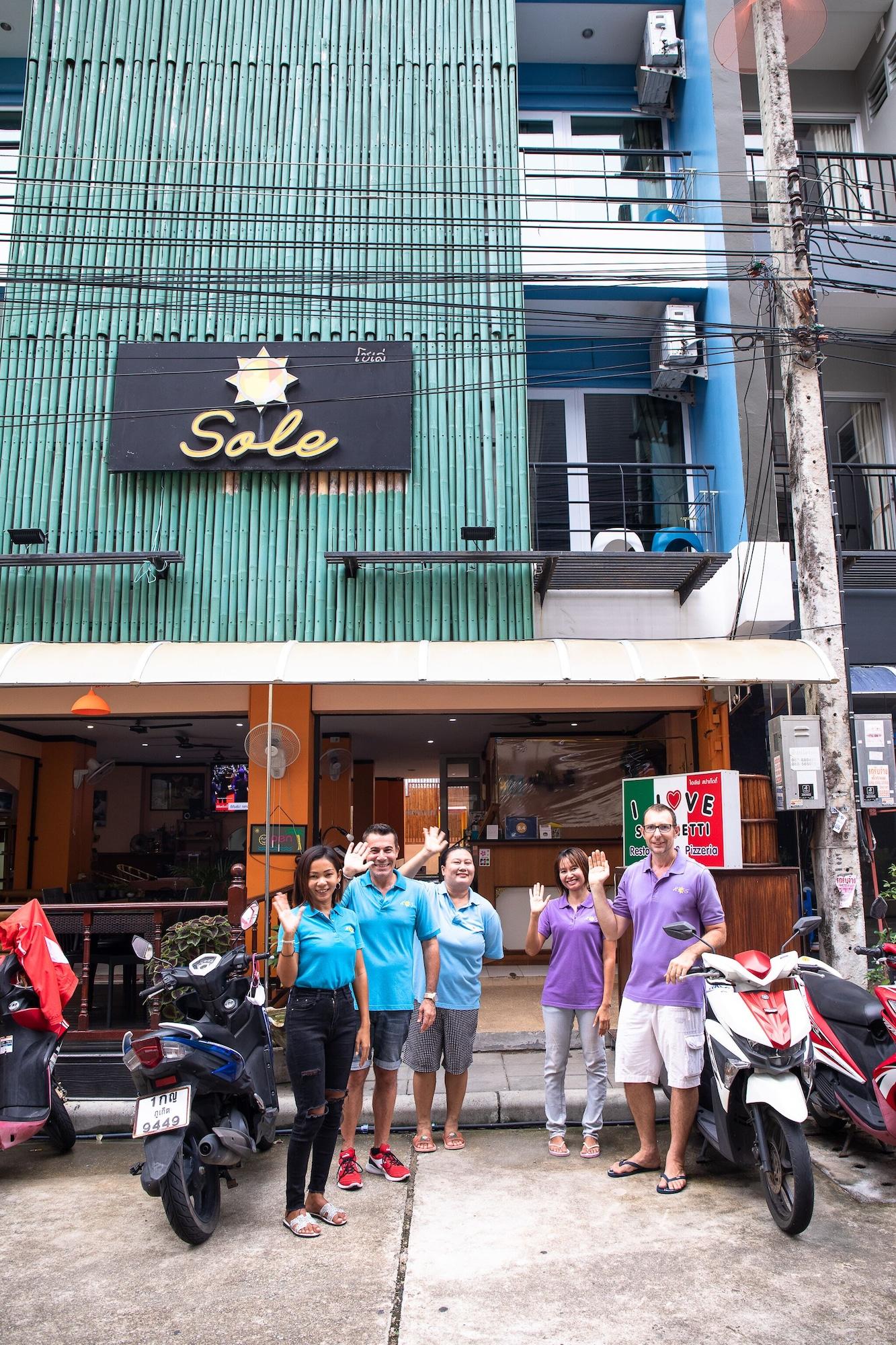 Vista Exterior Hotel Sole