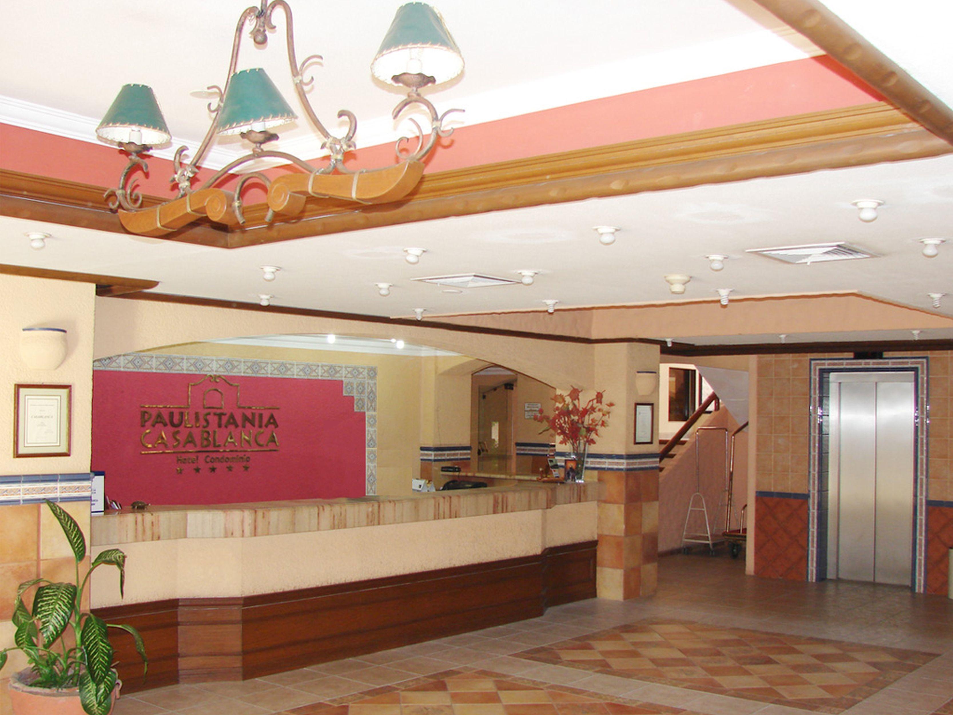 Vista Lobby PAULISTANIA HOTEL CASA BLANCA