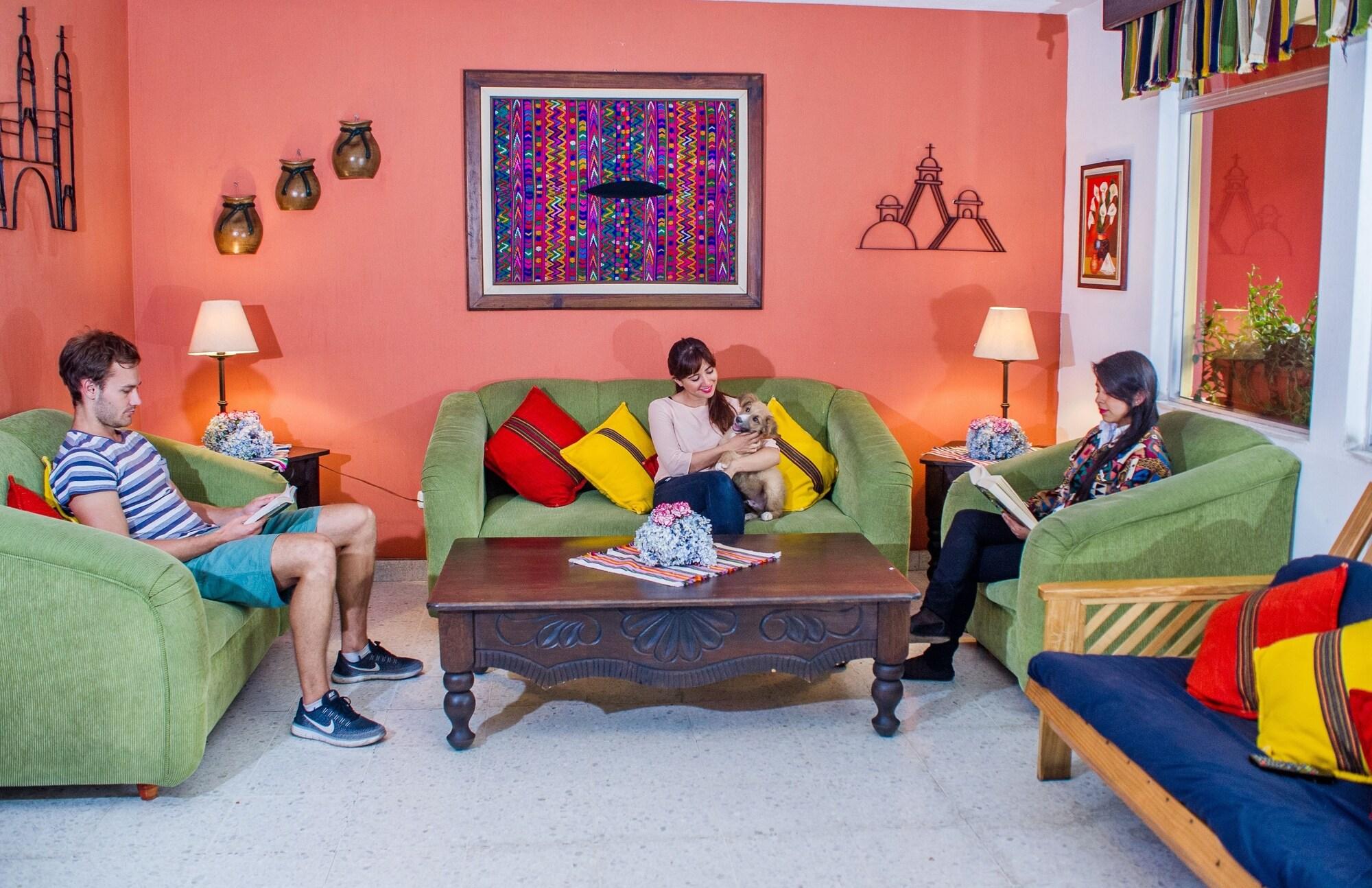 Vista Lobby Hotel Casa Rustica