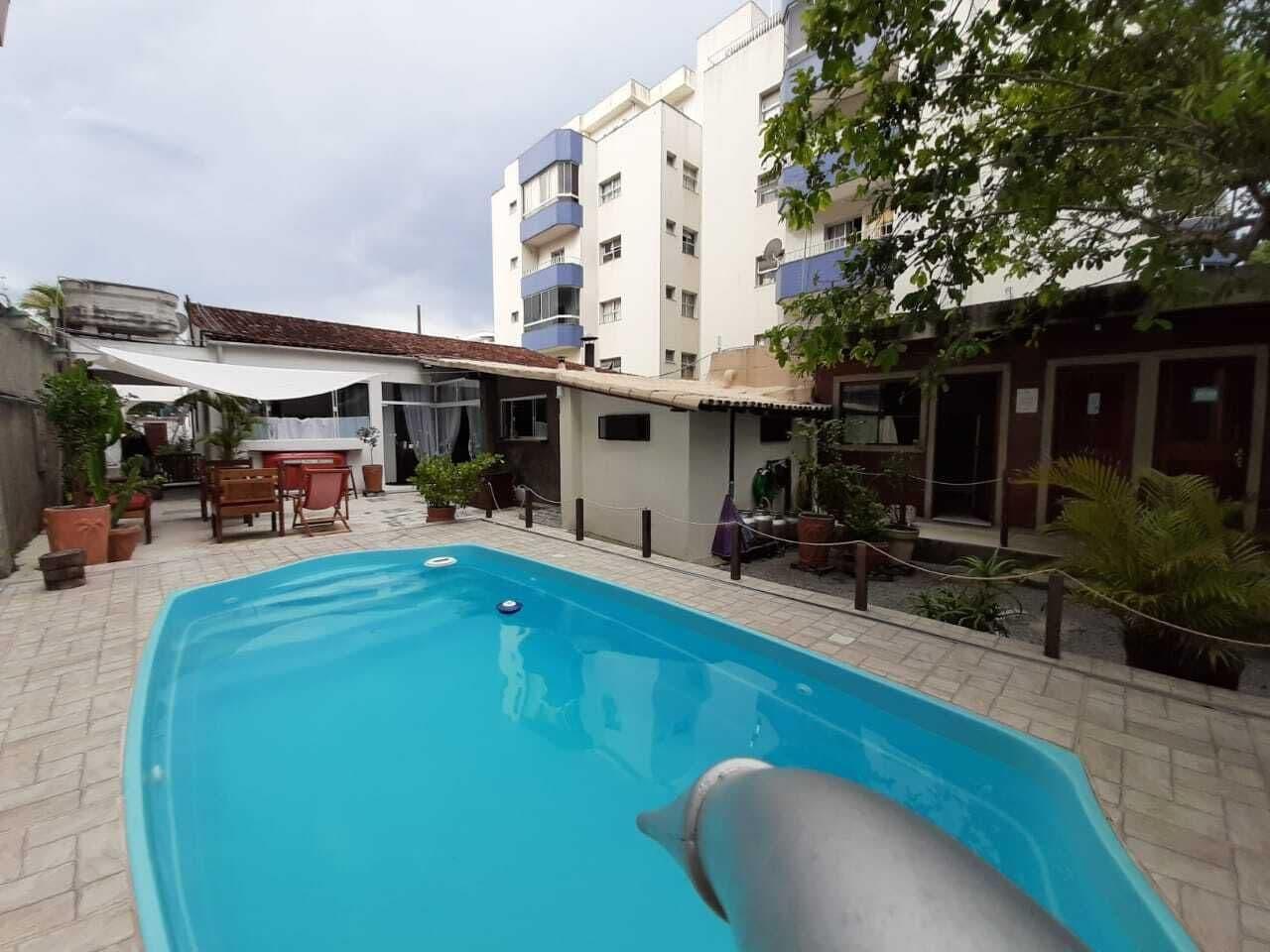 Vista Piscina Hospedaria Cantinho de Minas