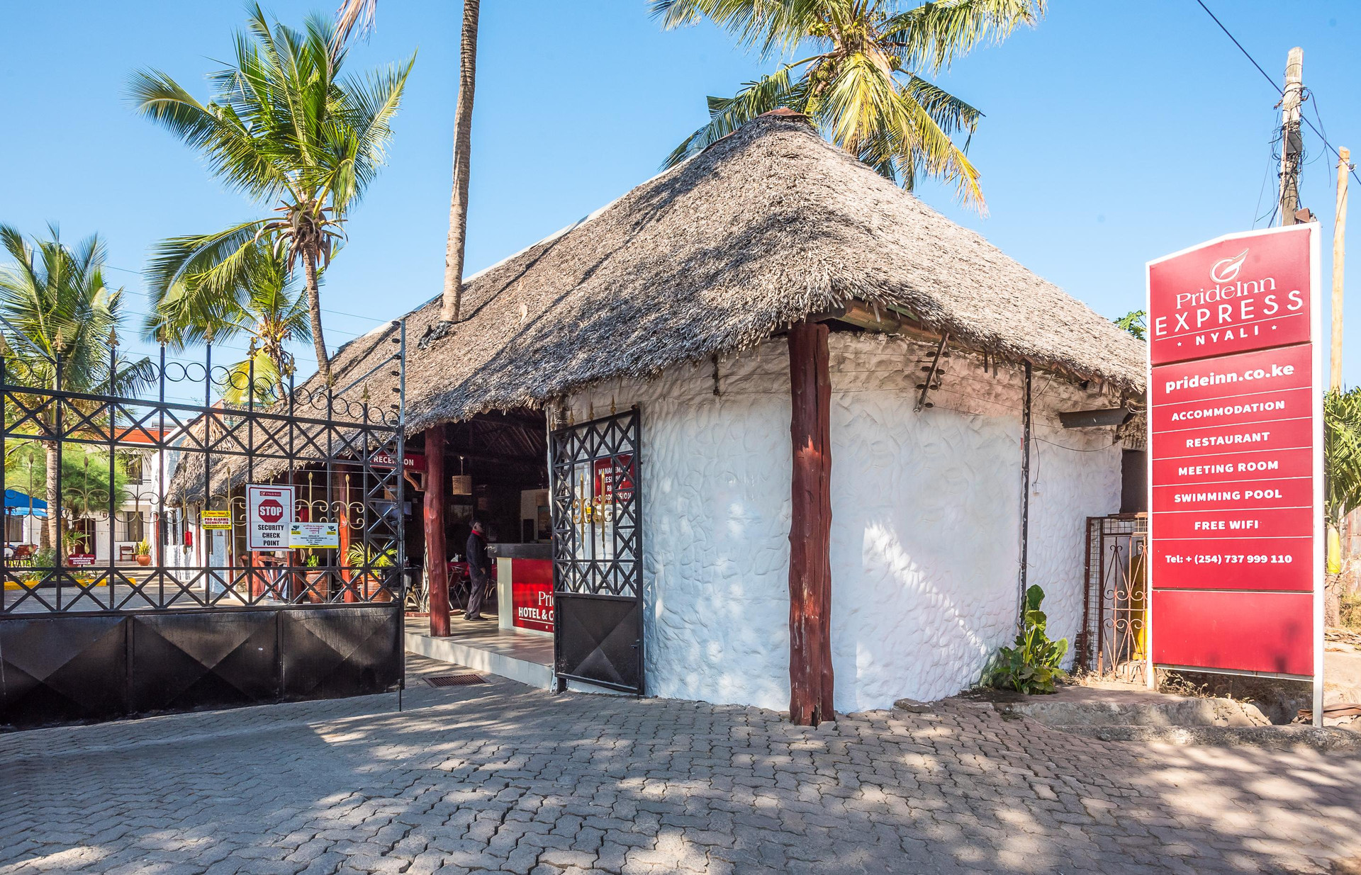 Vista Lobby PrideInn Hotel Nyali