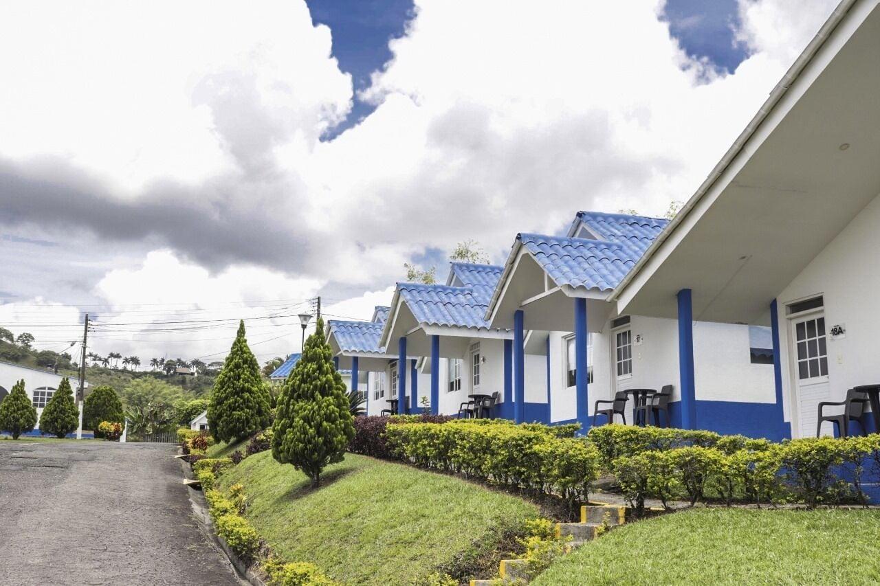 Vista Exterior Hotel Villa Mónaco