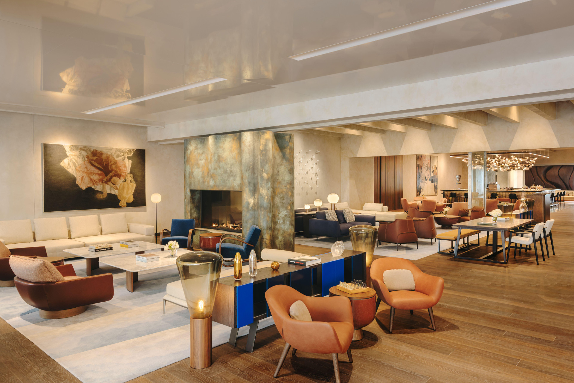 Vista Lobby Fairmont Golden Prague