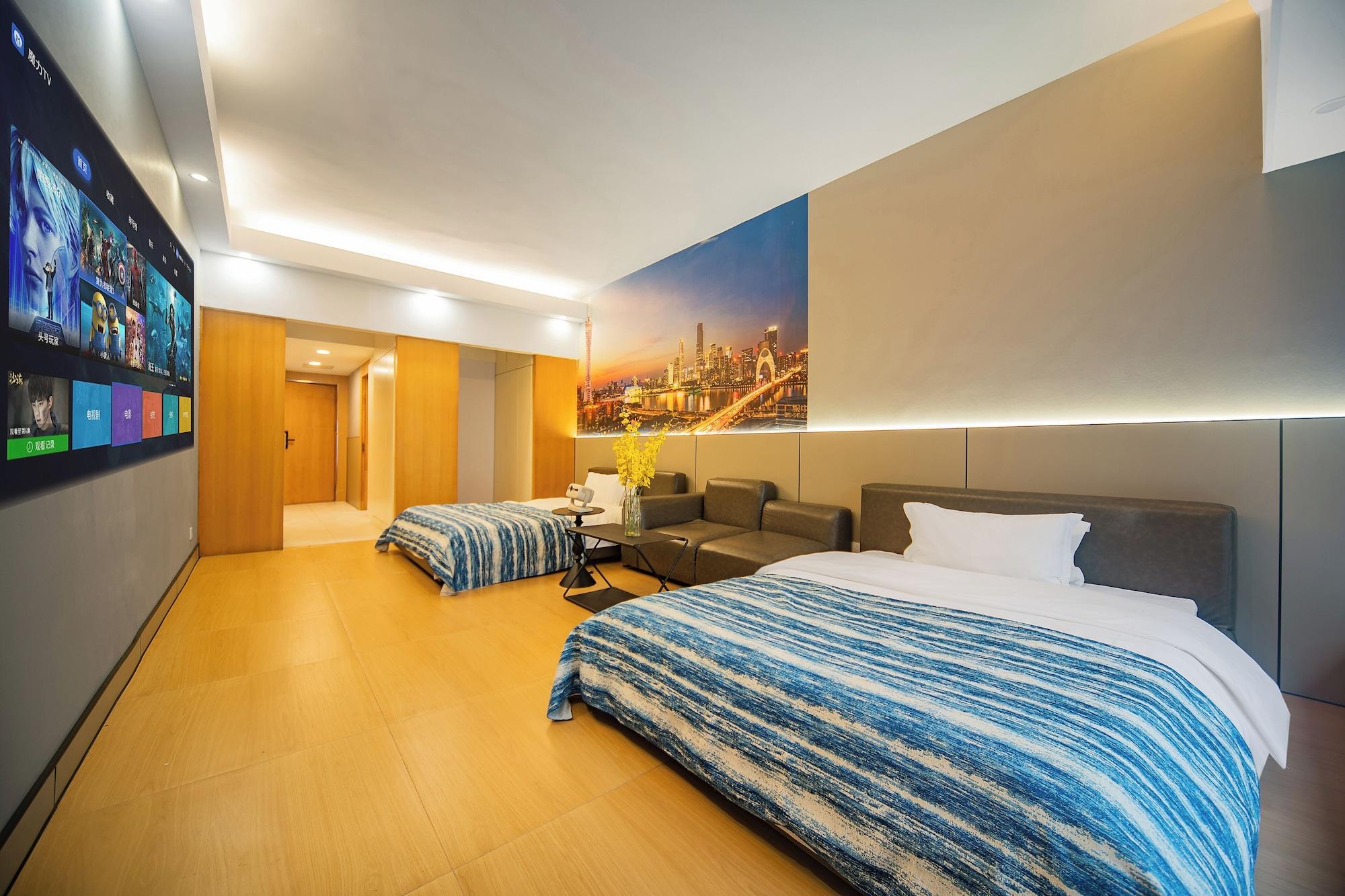 Habitación Lavande International ApartHotel US Consulate General Guangzhou Zhujiang New Town Metro Branch - Free Shuttle Bus to Canton Fair Complex During Canton Fair Period & Free VPN Internet Access