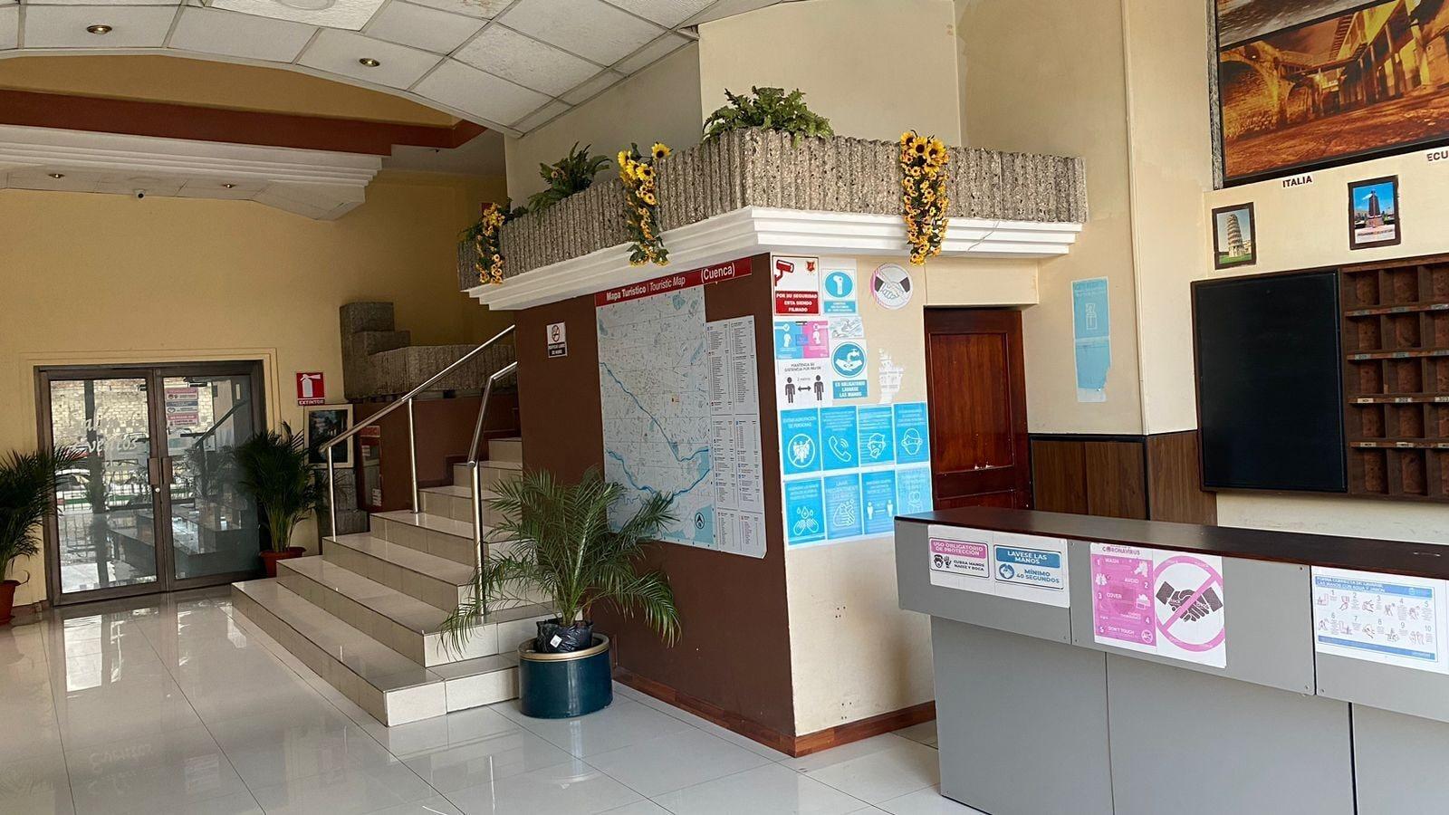 Vista Lobby Hotel 4 Ríos