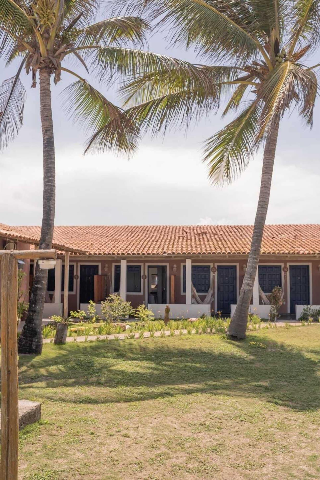 Vista Exterior Pousada Quintal da Praia