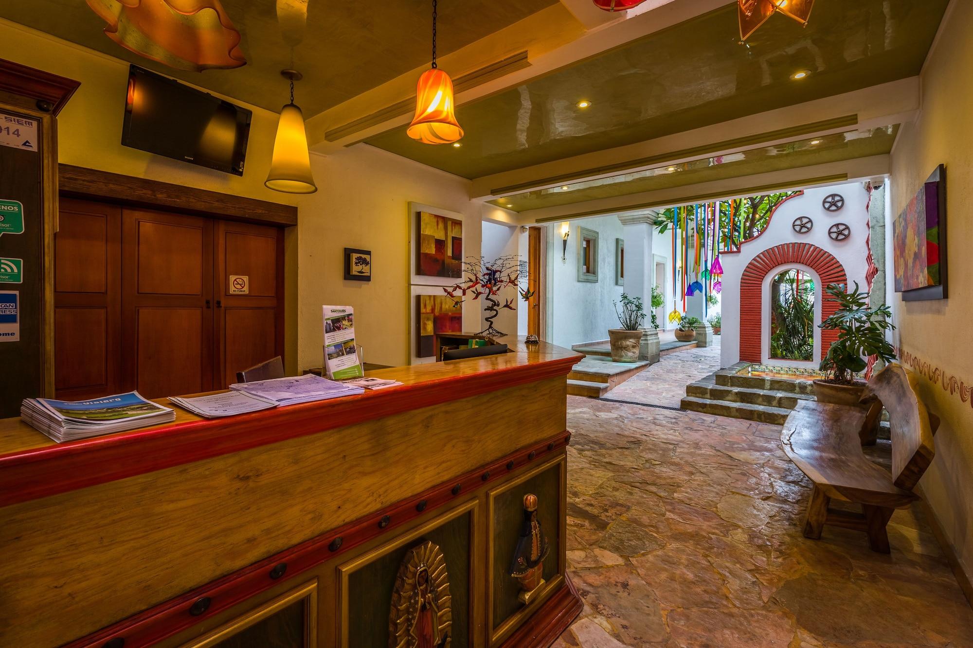 Vista Lobby Hotel Oaxaca Inn Centro