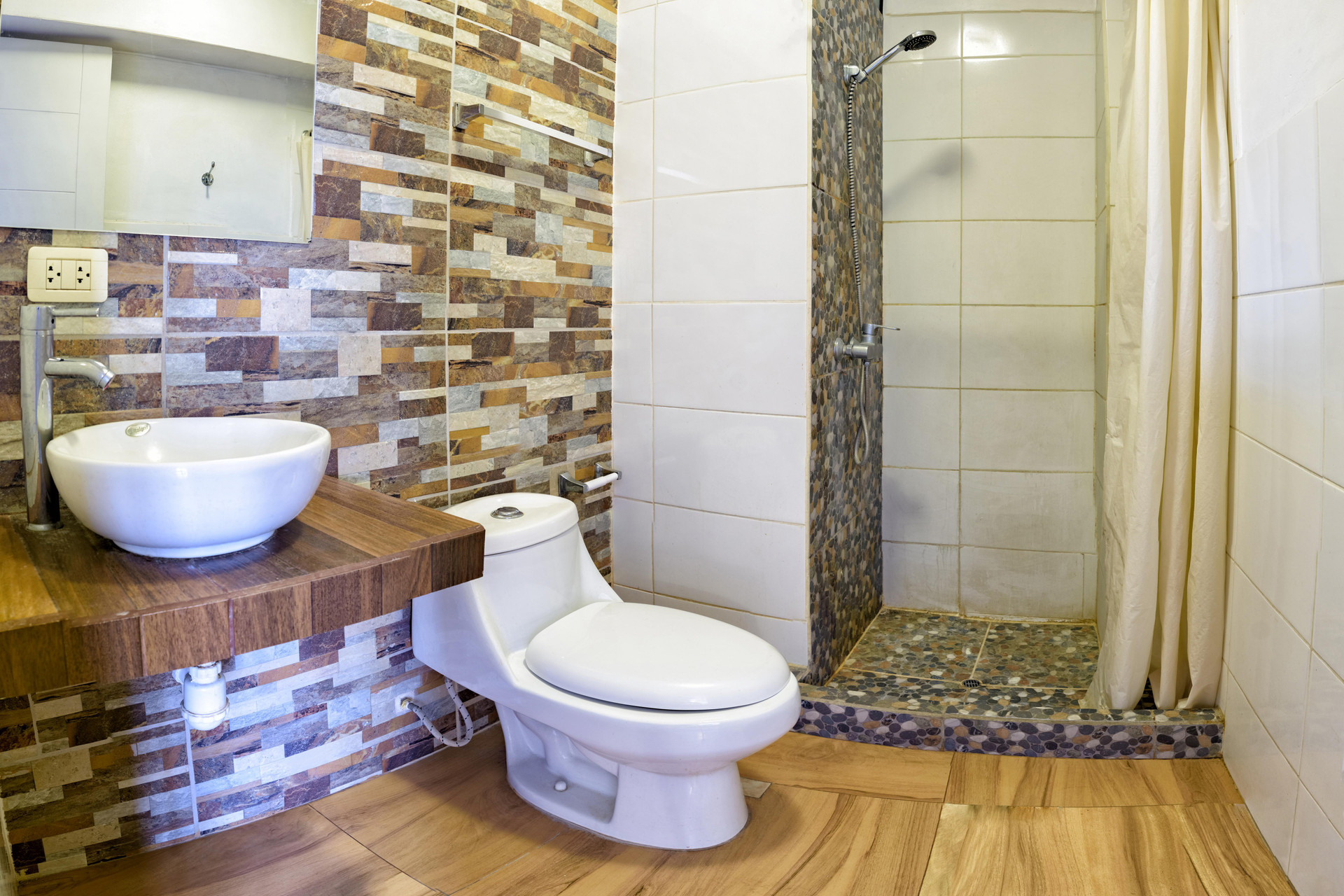 Baño Hotel Ayenda Isha