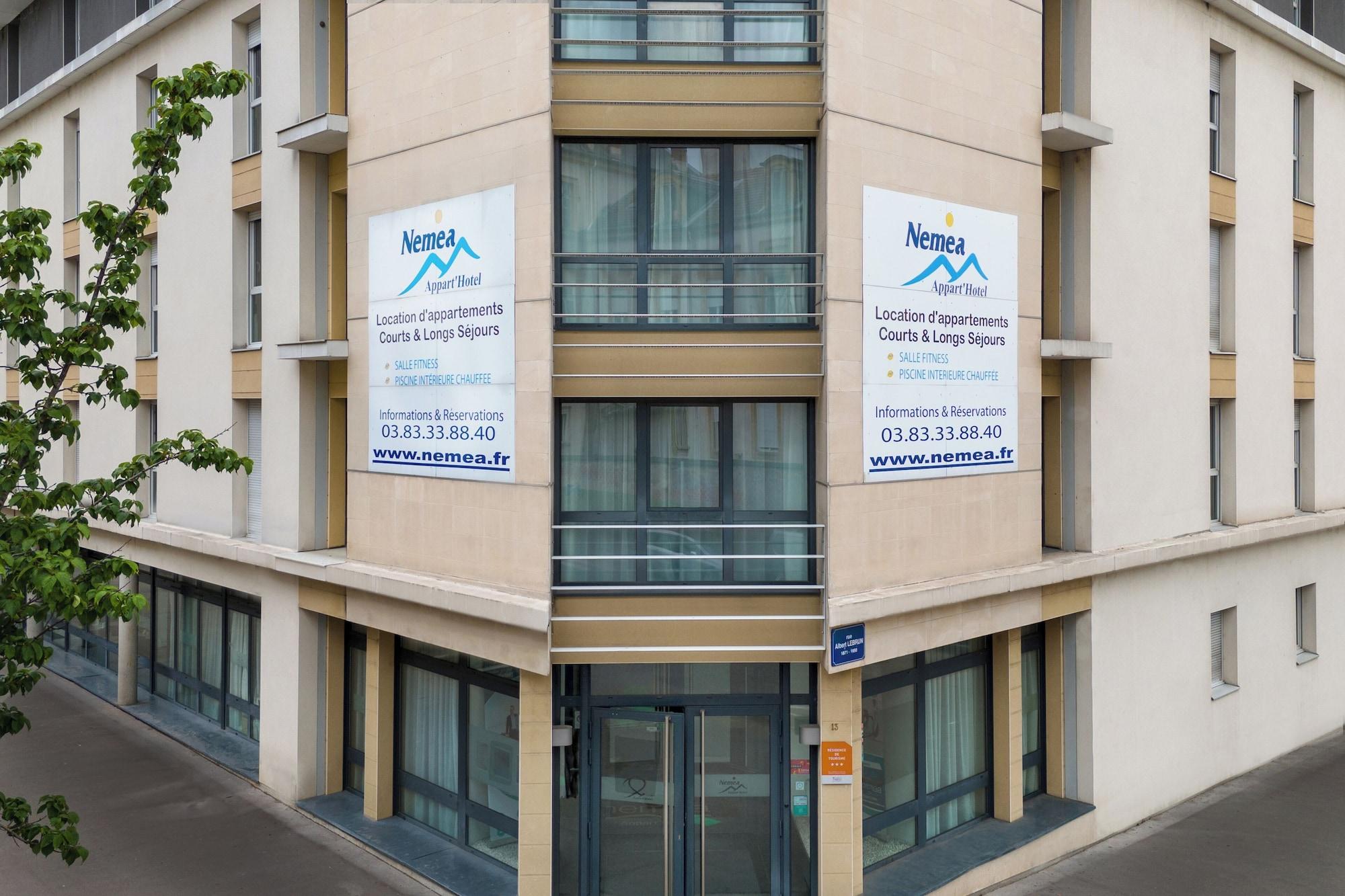Vista Exterior Nemea Appart Hotel Home Suite Nancy Centre