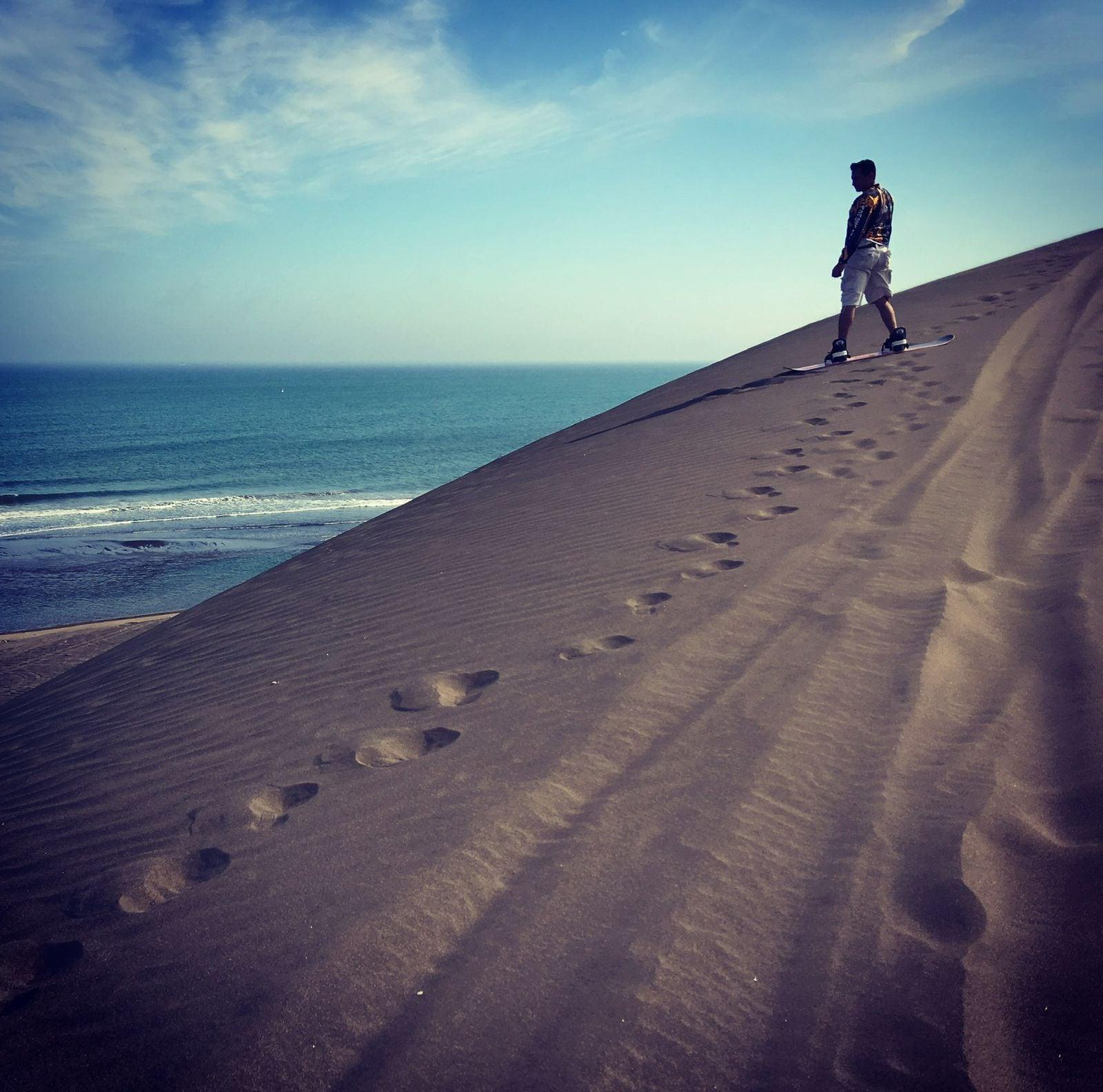Playa refugio de las aves